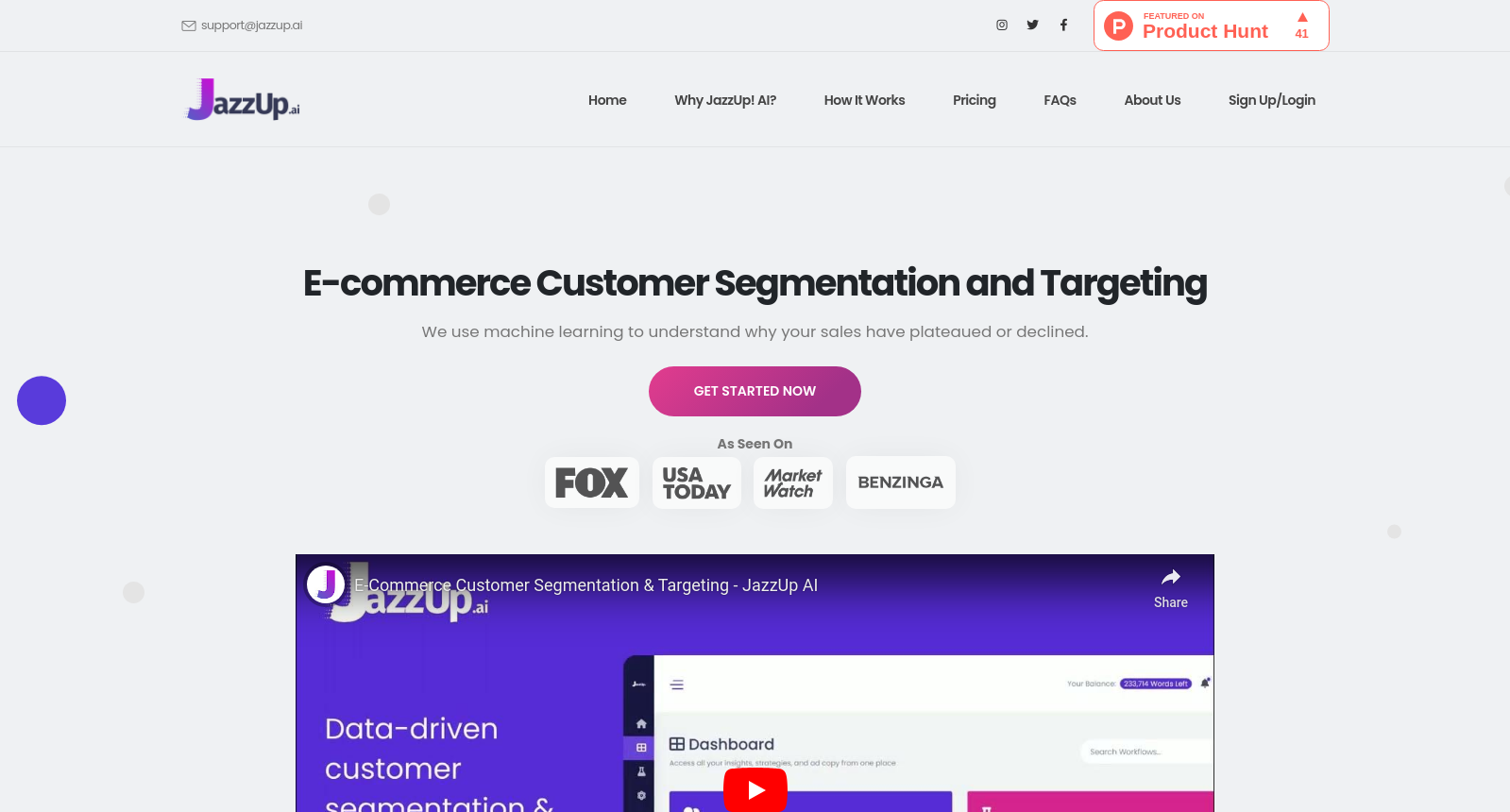 JazzUp AI - E-Commerce Customer Segmentation & Targeted Marketing icon