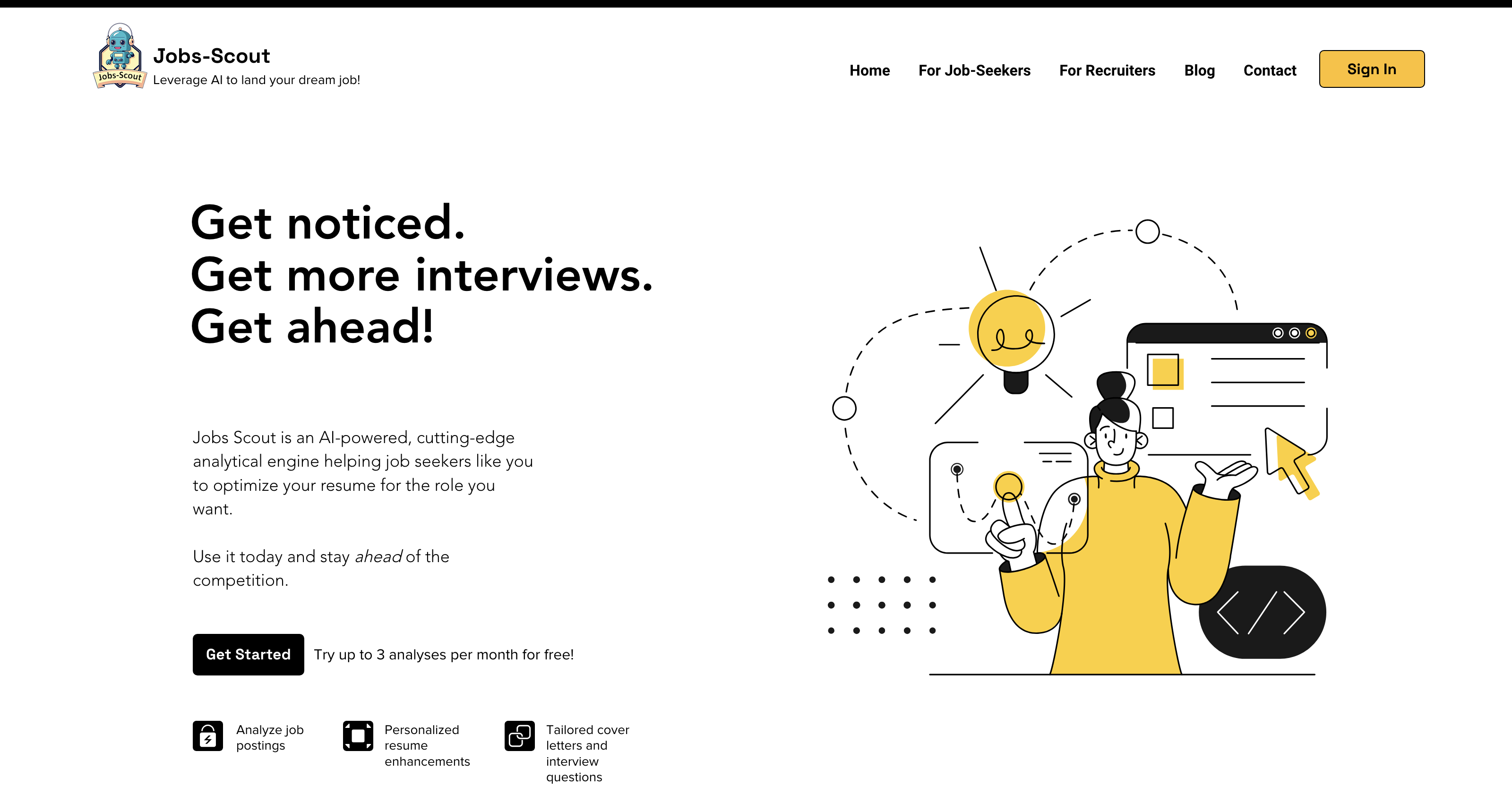 Jobs-Scout | AI analysis of resumes