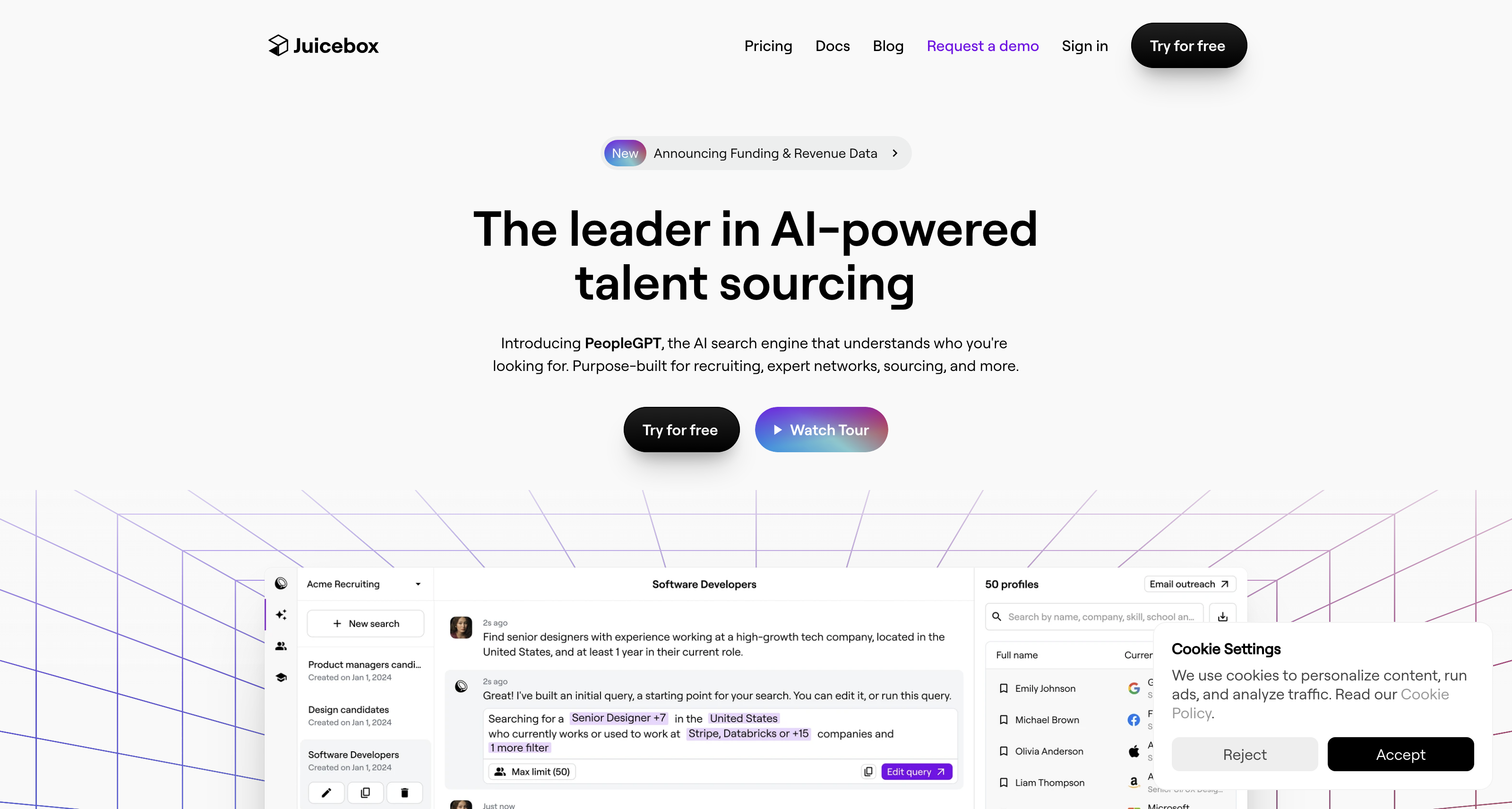 Juicebox (PeopleGPT) - The leader in AI-powered people search. icon