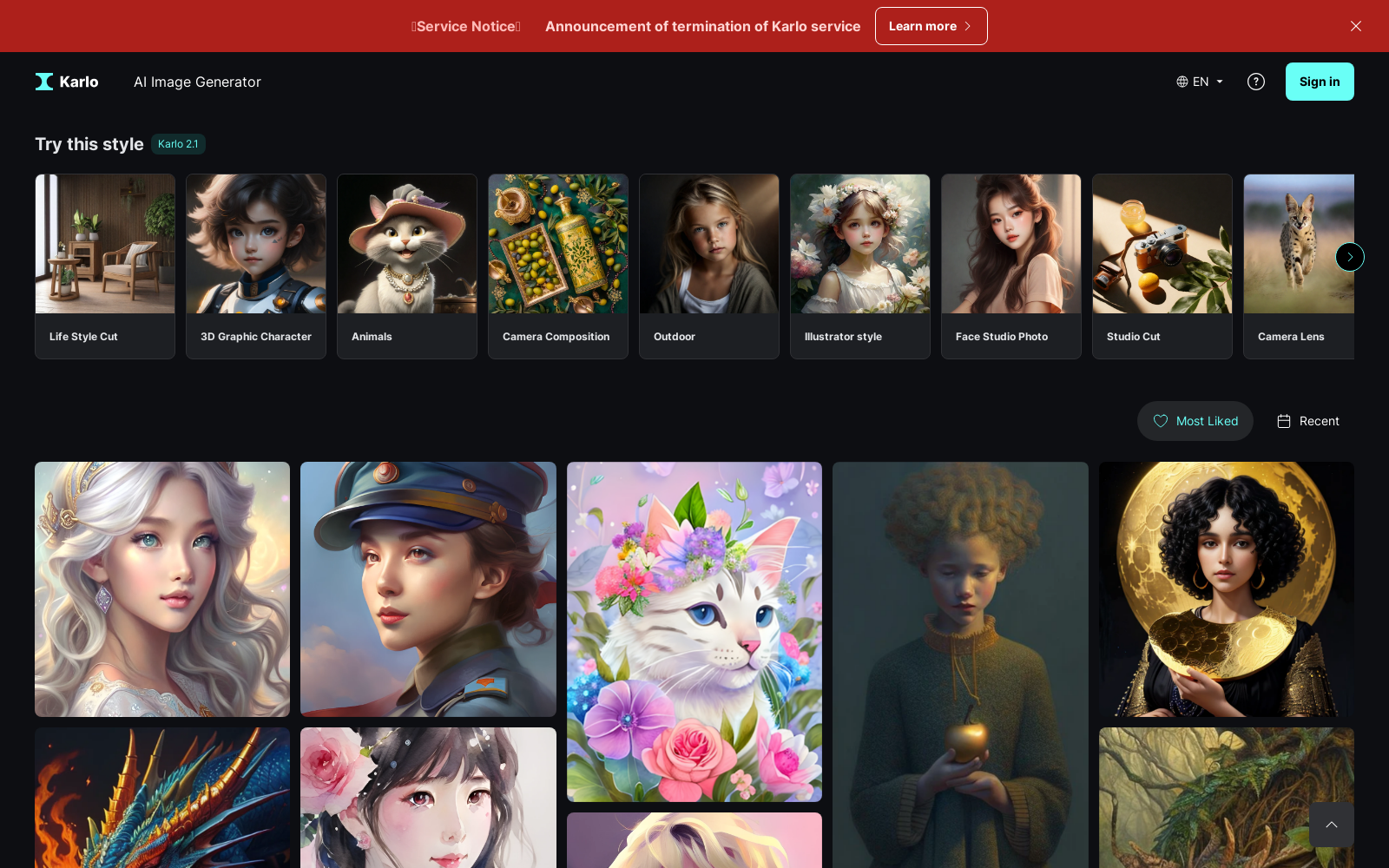 Karlo - Inspire Ideas, Generate Impressive AI Images icon