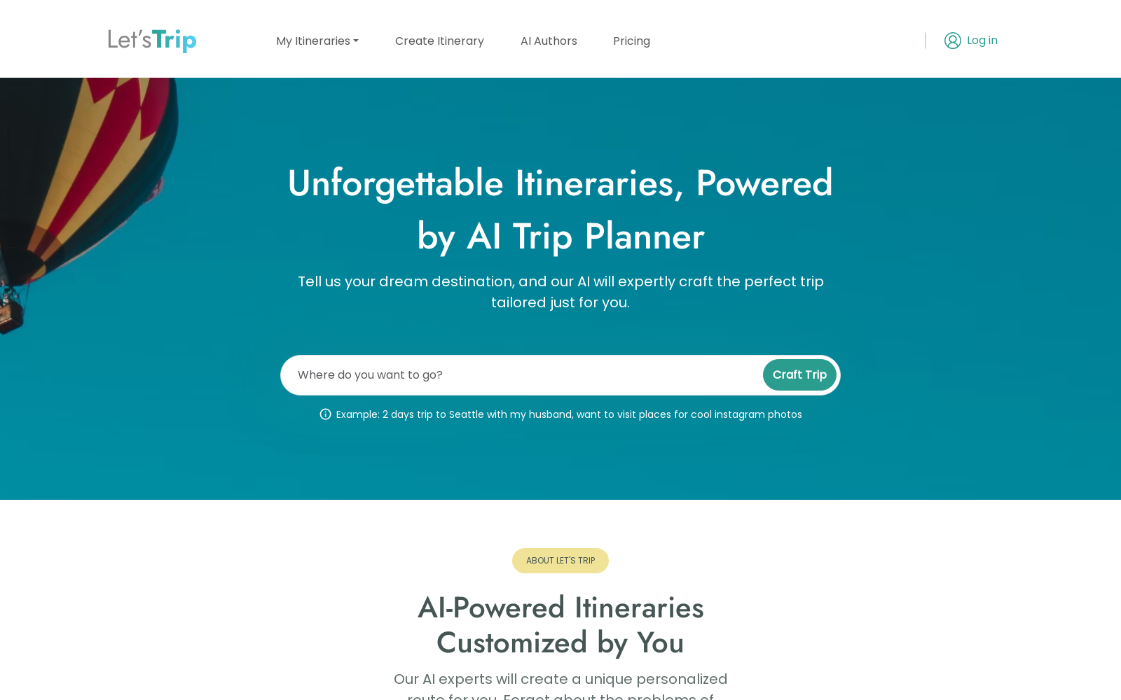Let's Trip AI - Free & Customizable AI Trip Planner icon