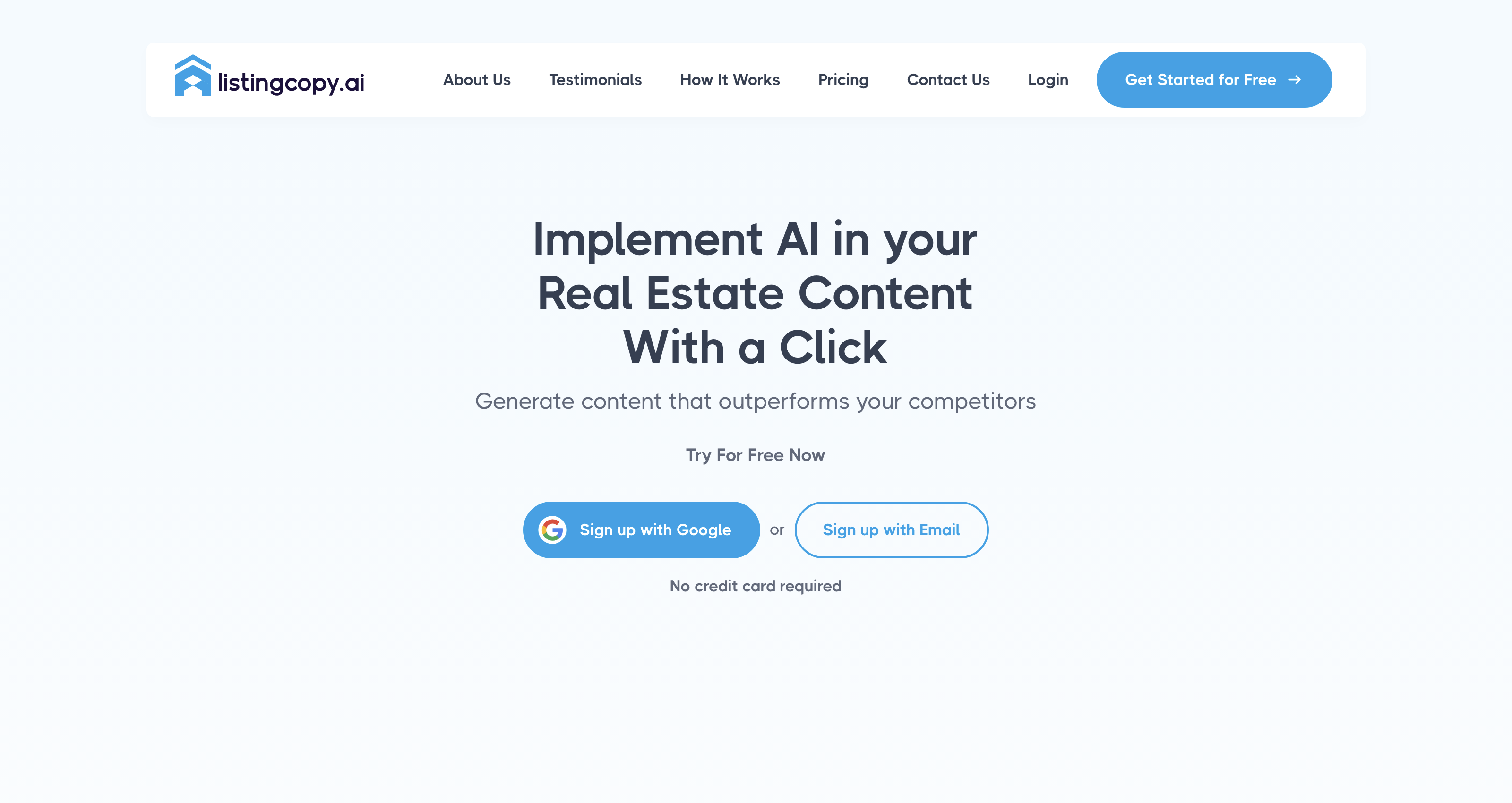 listingcopy.ai - Implement AI in your Real Estate Content With a Click icon