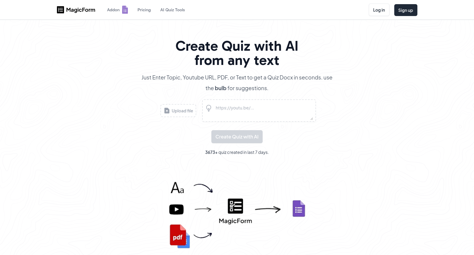 Convert Youtube to Quiz icon