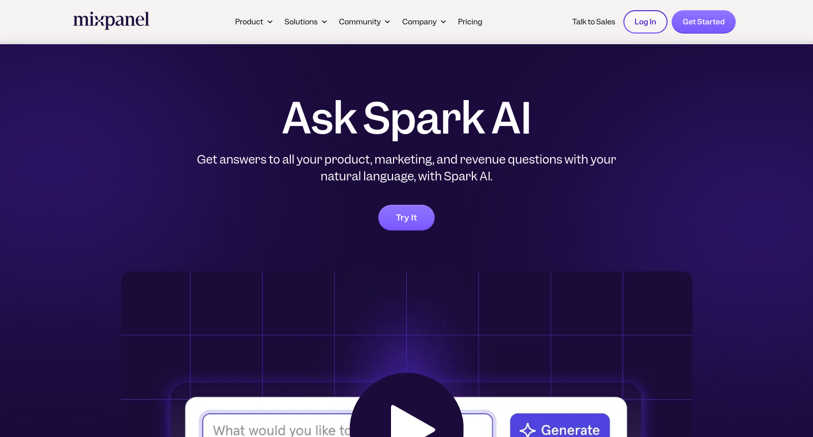 Spark AI | Mixpanel