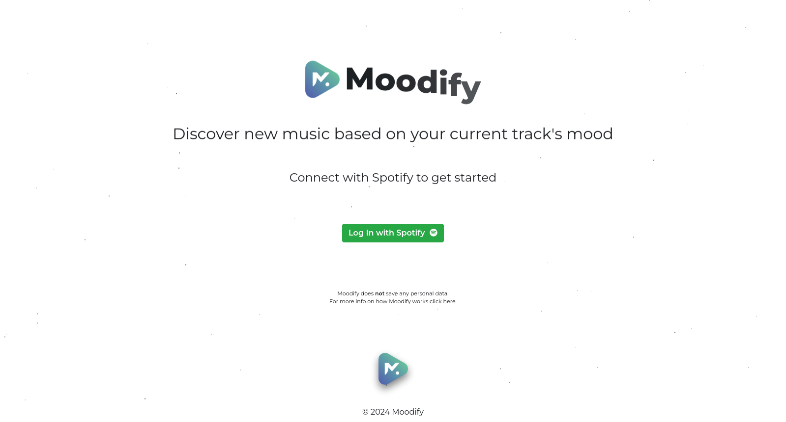 Moodify - Discover new music based on your current track's mood icon