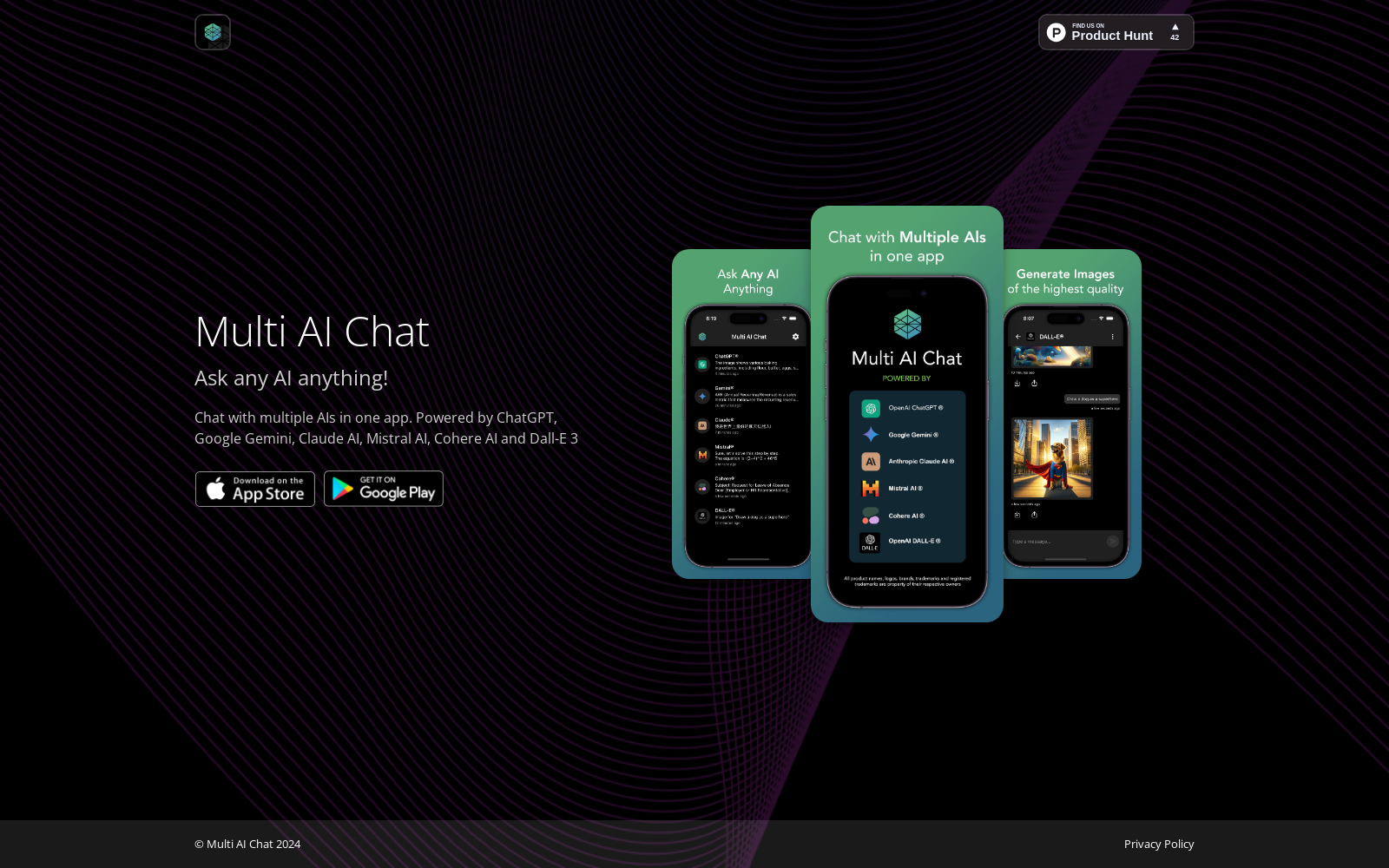 Multi AI Chat - Ask any AI anything icon