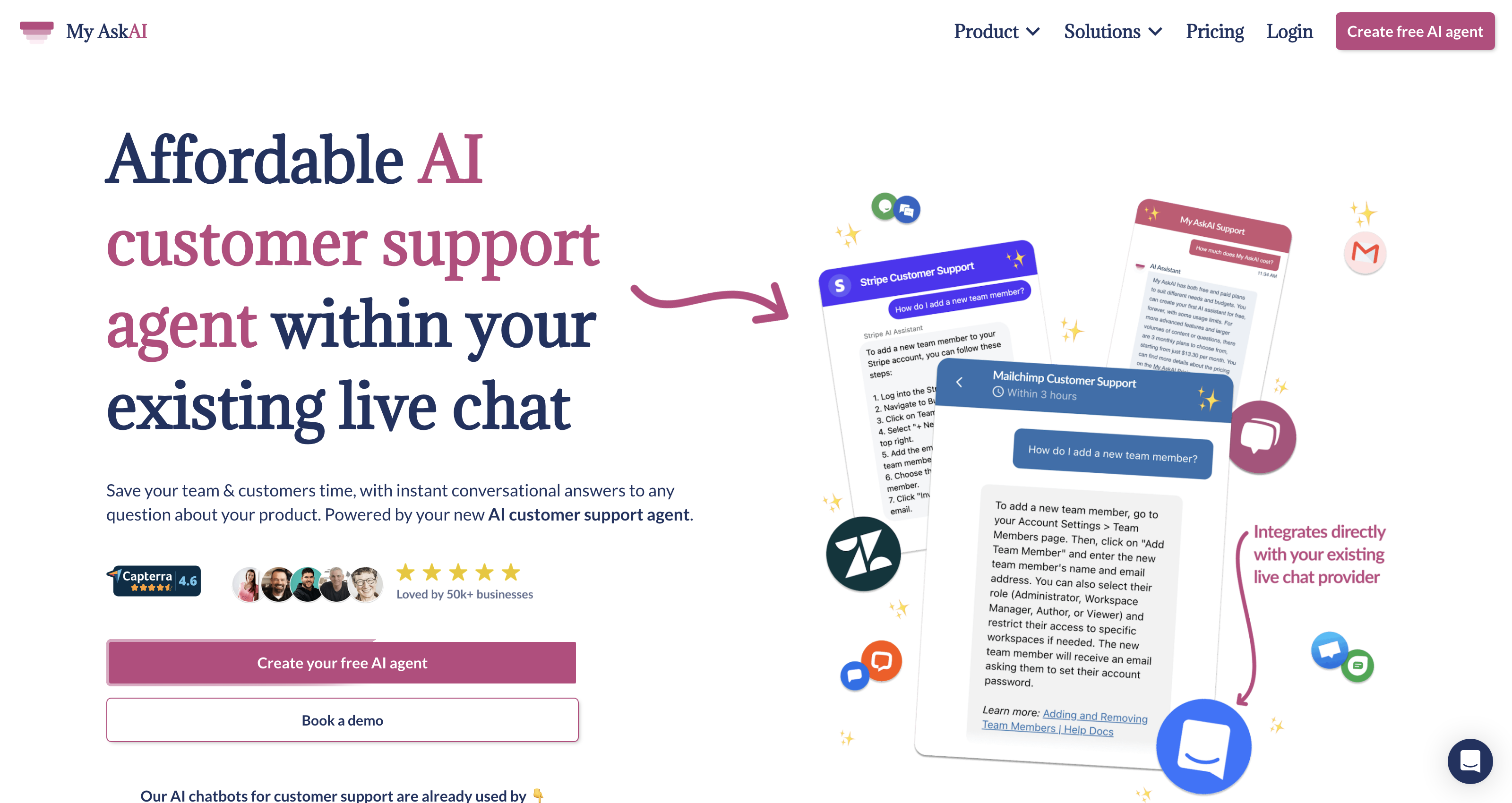 My AskAI — Your AI Agent for Customer Support