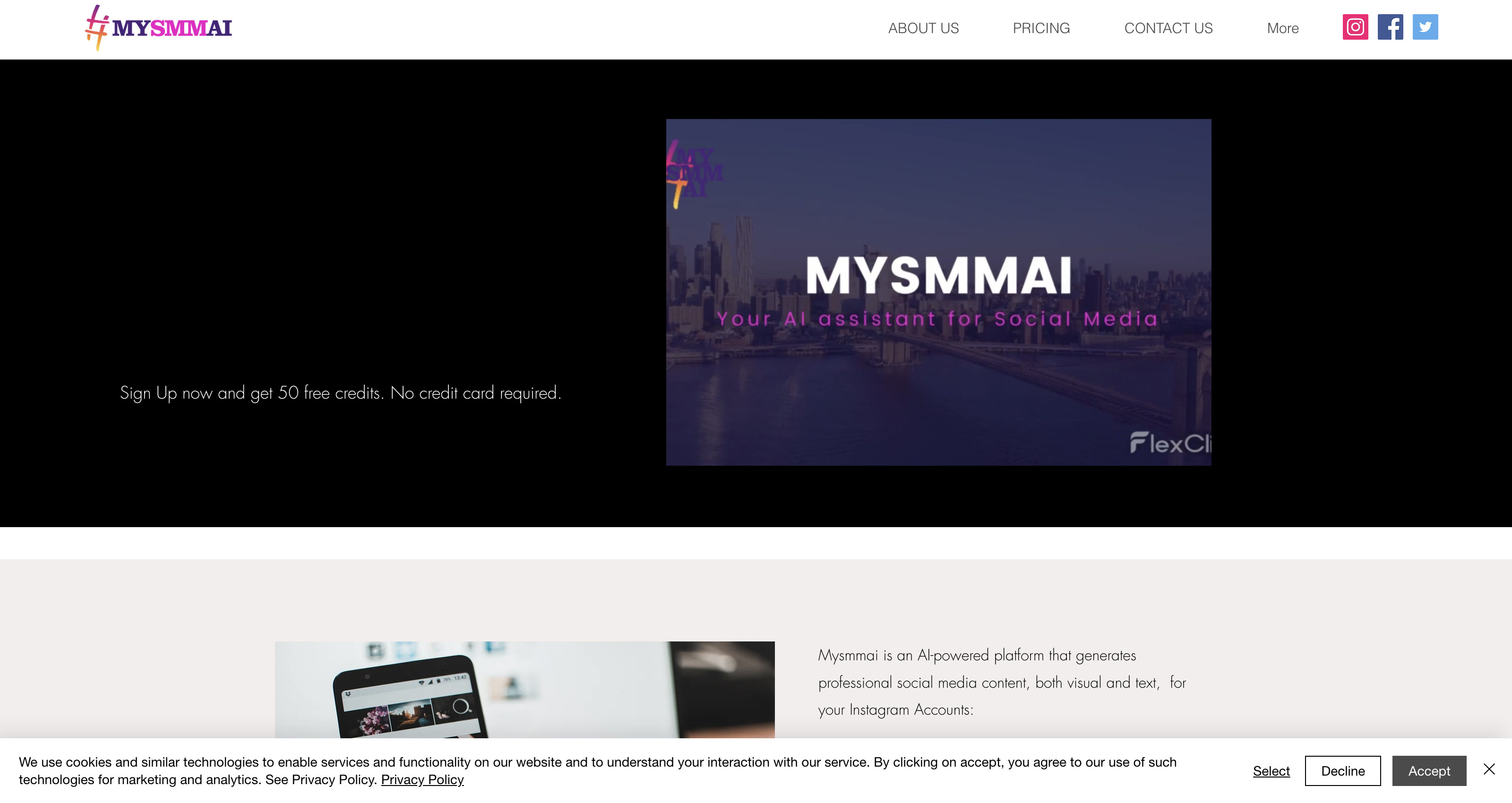 Instagram Post Generator | Mysmmai Content Generation AI for Social Media Marketing