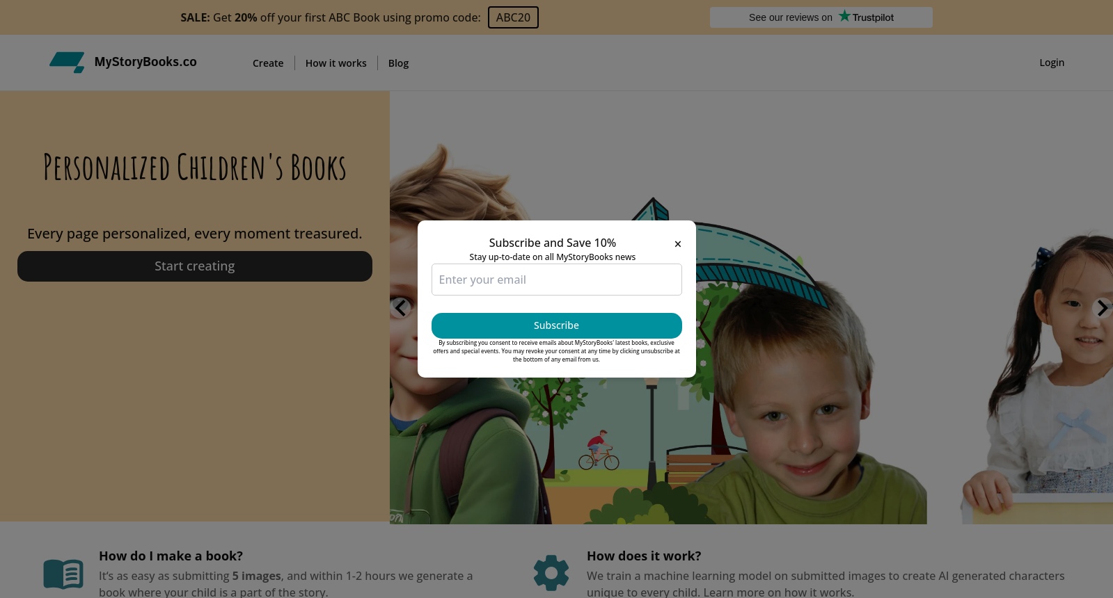 MyStoryBooks | AI-Powered Personalized Storybooks for Kids