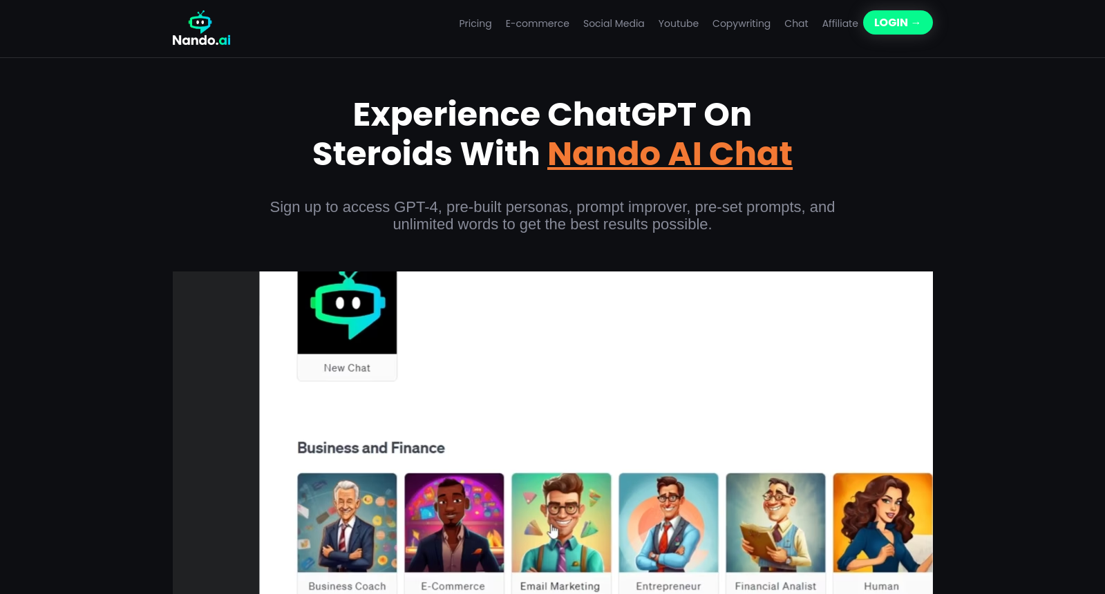 Nando.ai | Generate High-Converting Copy Instantly