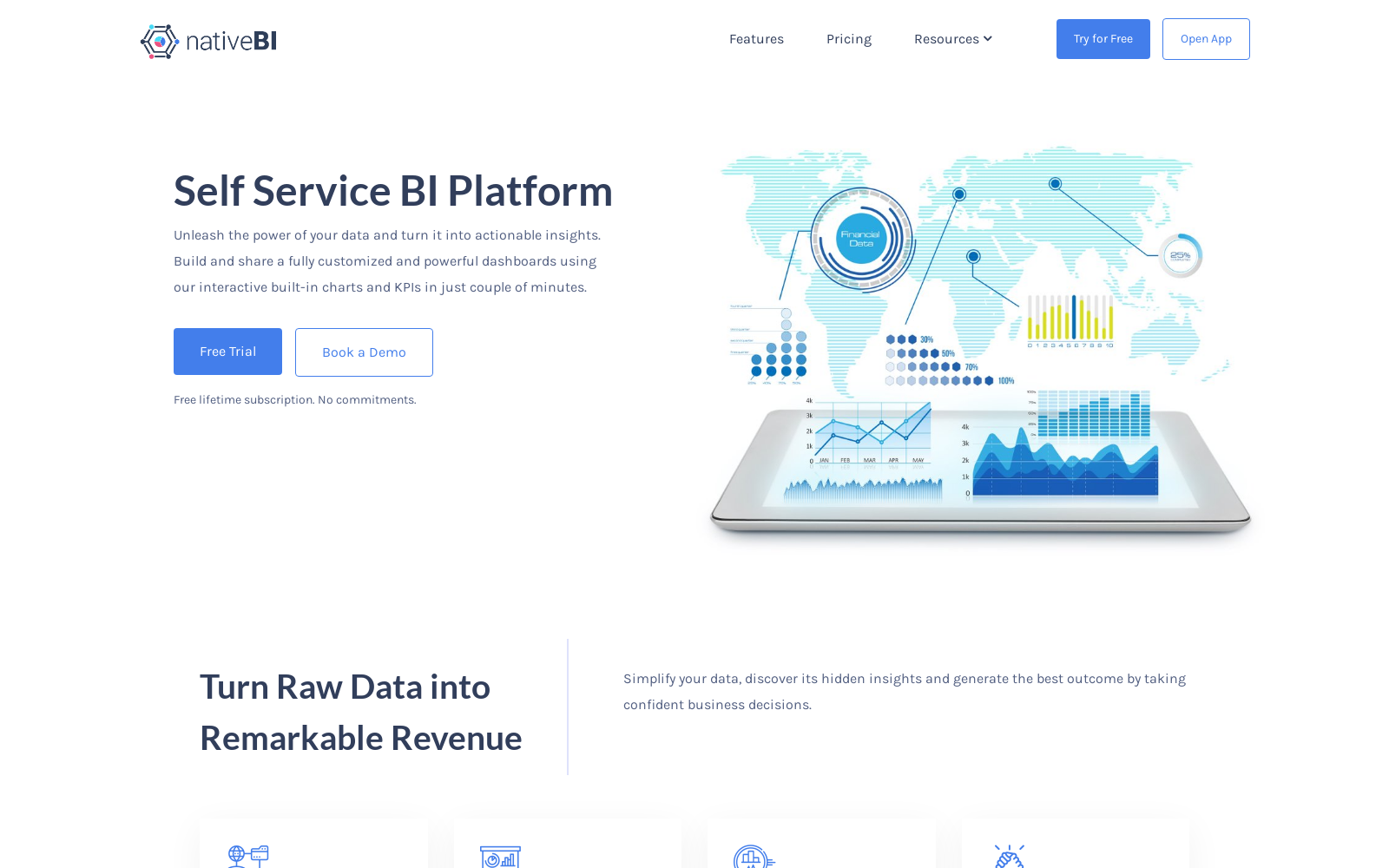 Self-Service Business Intelligence Platform - NativeBI