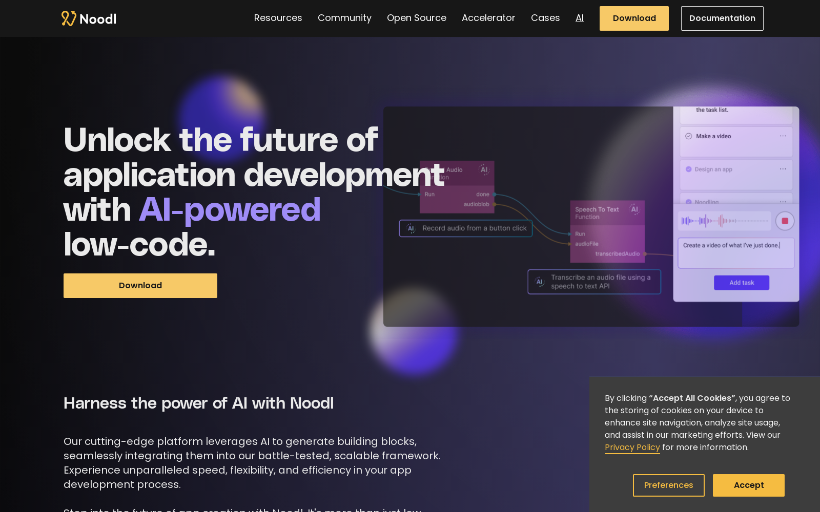 Low-Code AI App Development Platform- Open Source icon