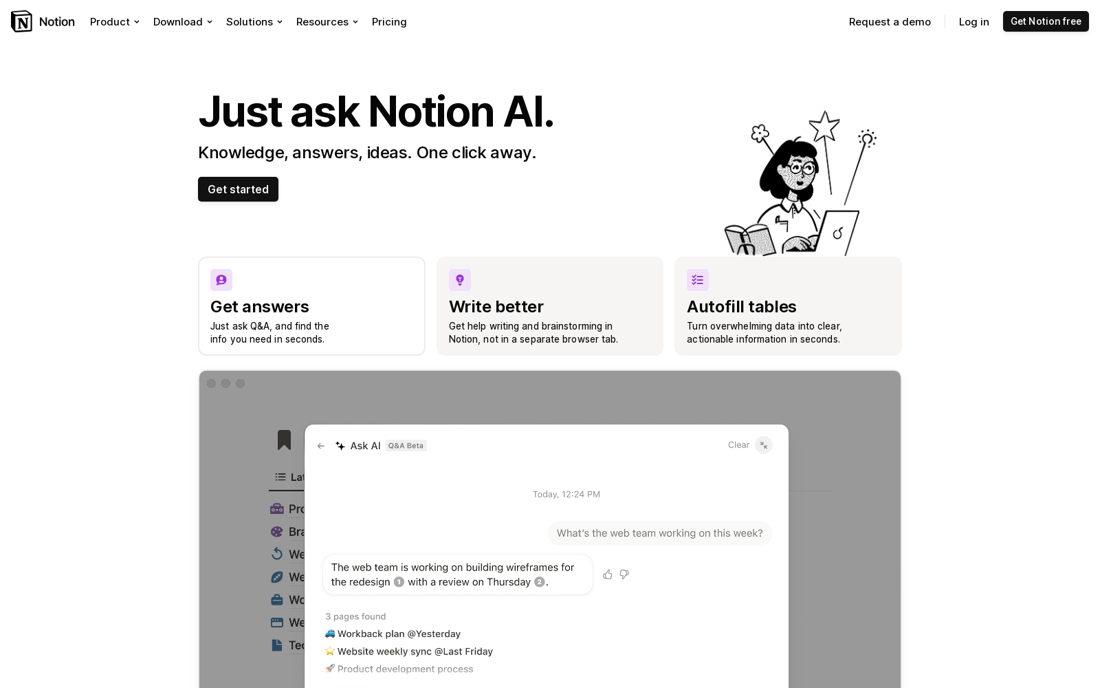 Notion AI | Now with Q&A - Ai Tools for Content generation