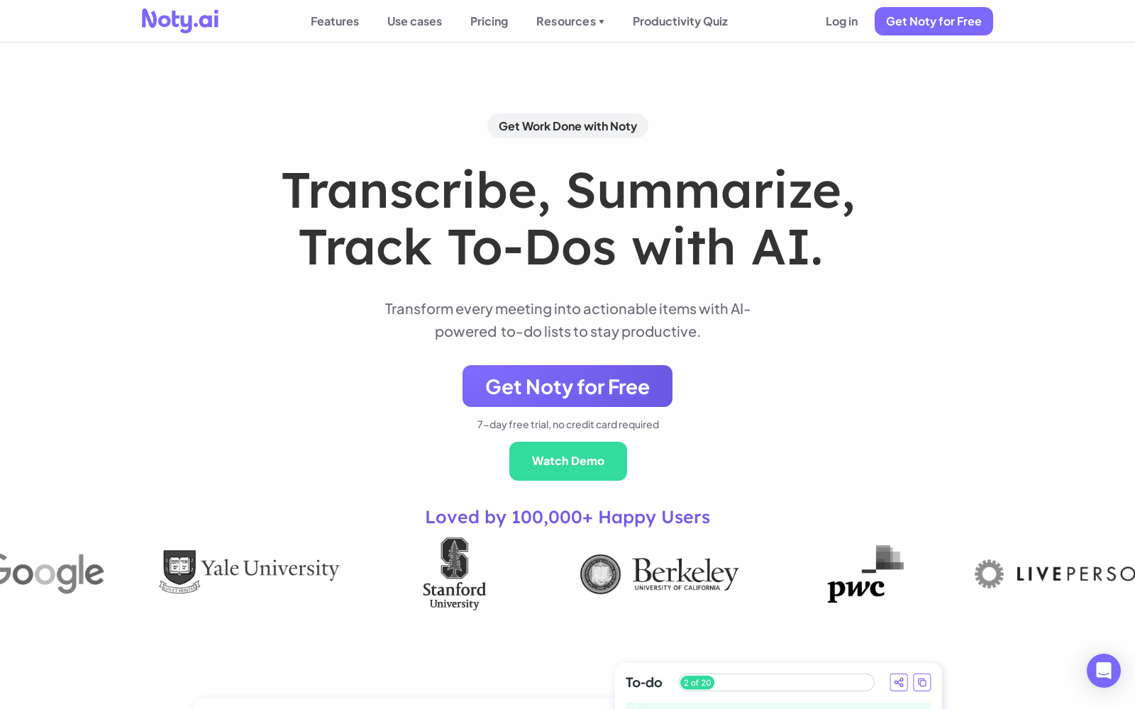 Noty.ai - Workplace AI Assistant getting work done icon