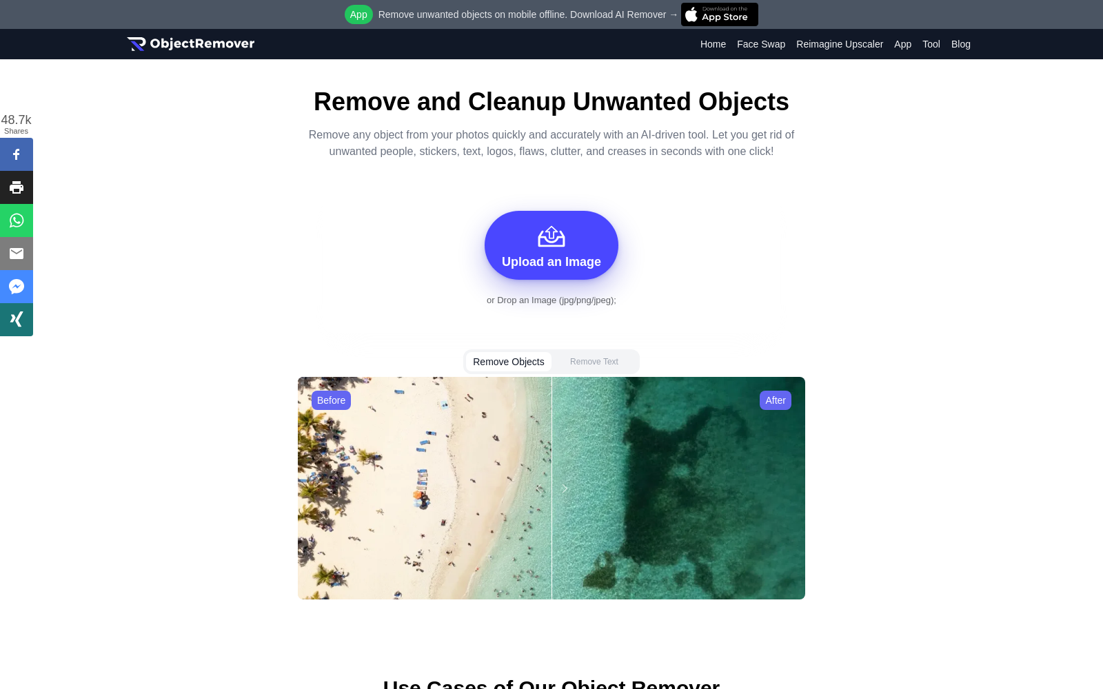 Object Remover | Remove unwanted objects online for free icon