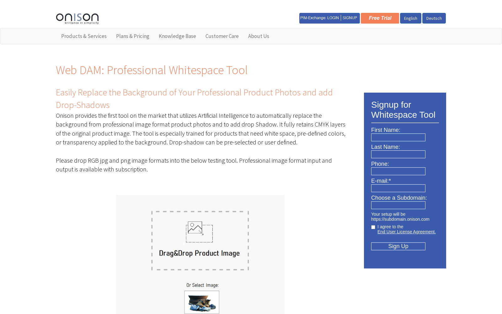 Onison - Professional Whitespace Tool