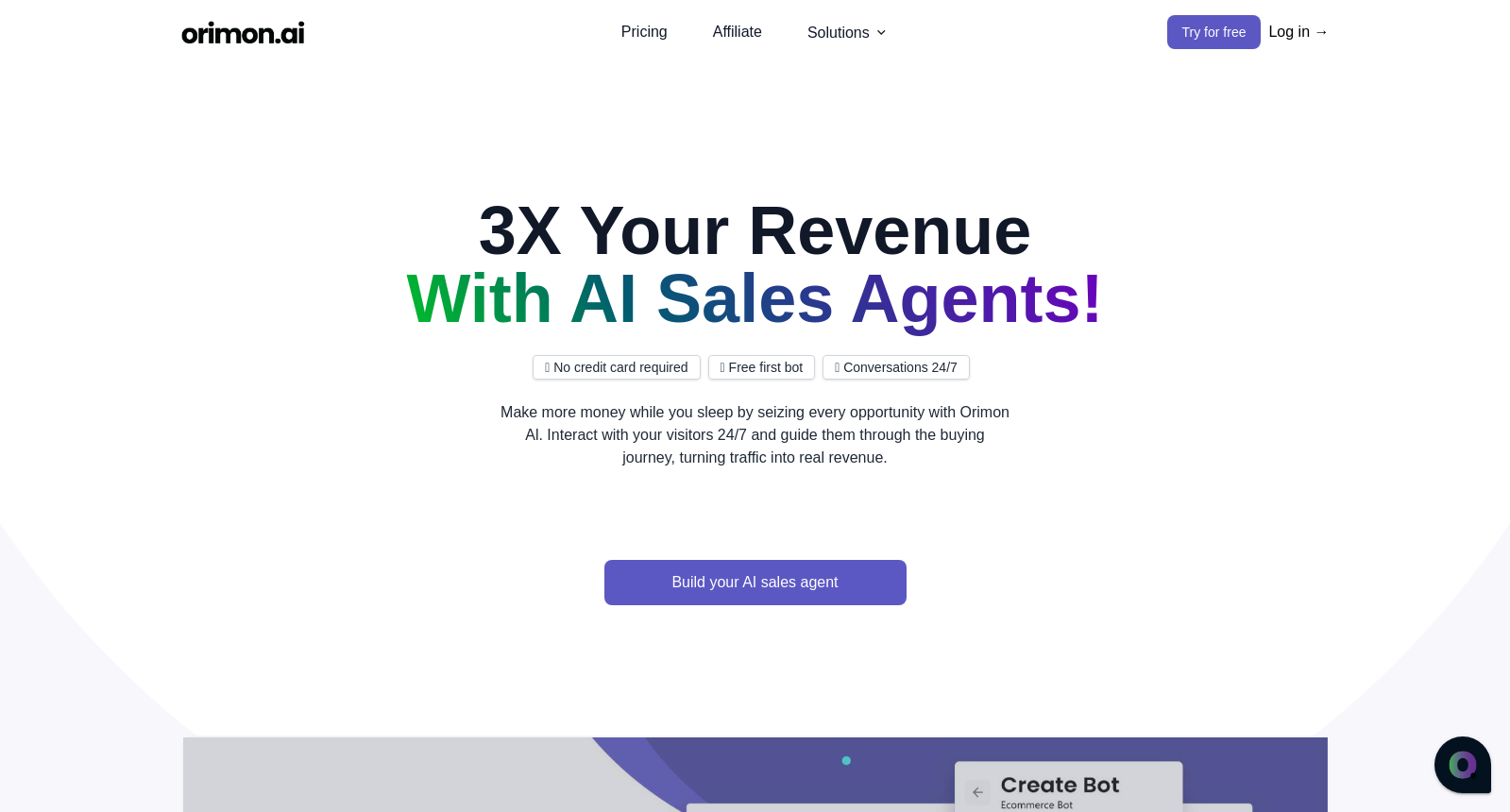 Orimon.ai: Revolutionizing Digital Interactions with Generative AI Chatbots icon