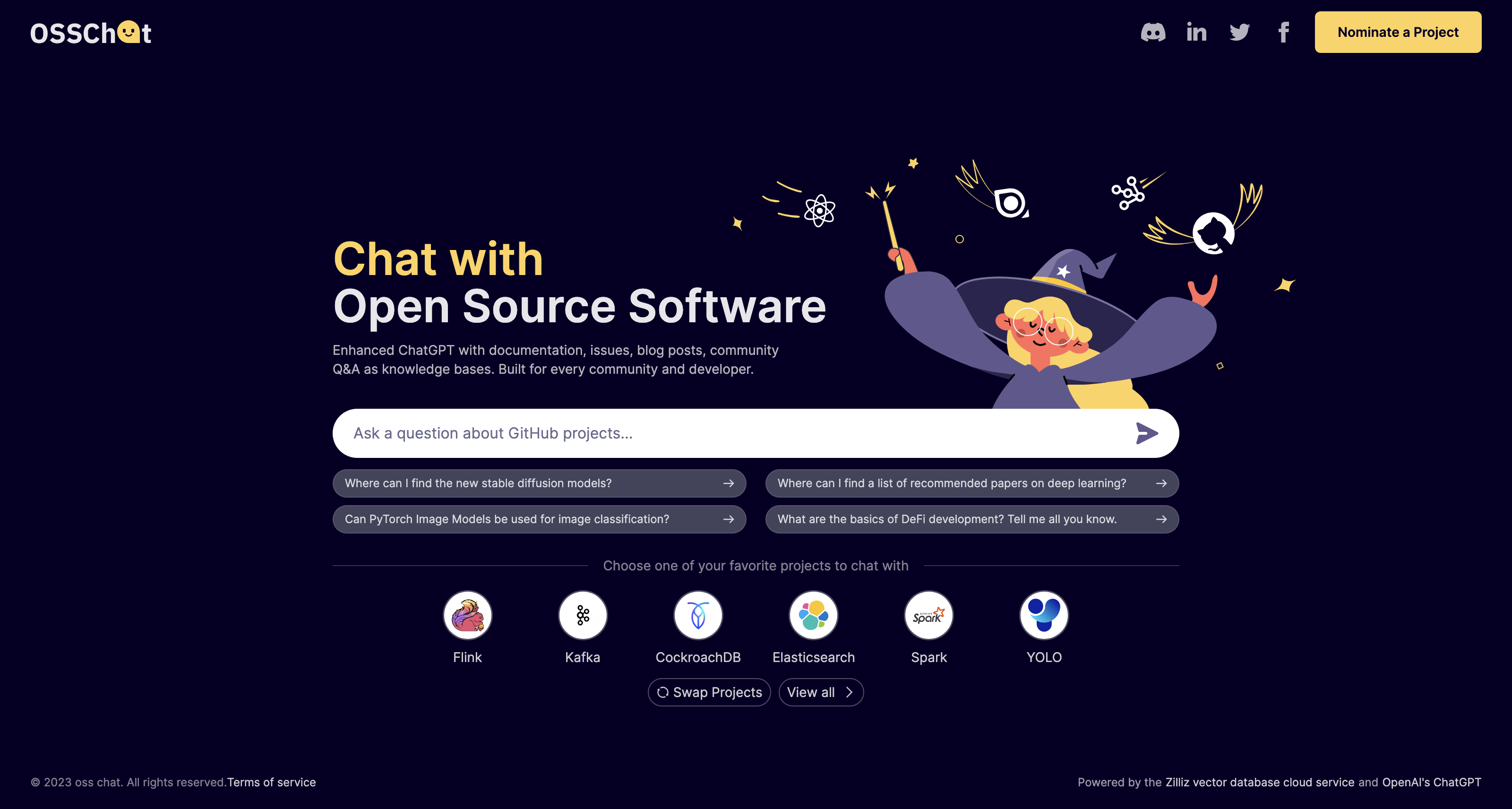 OSS Chat icon