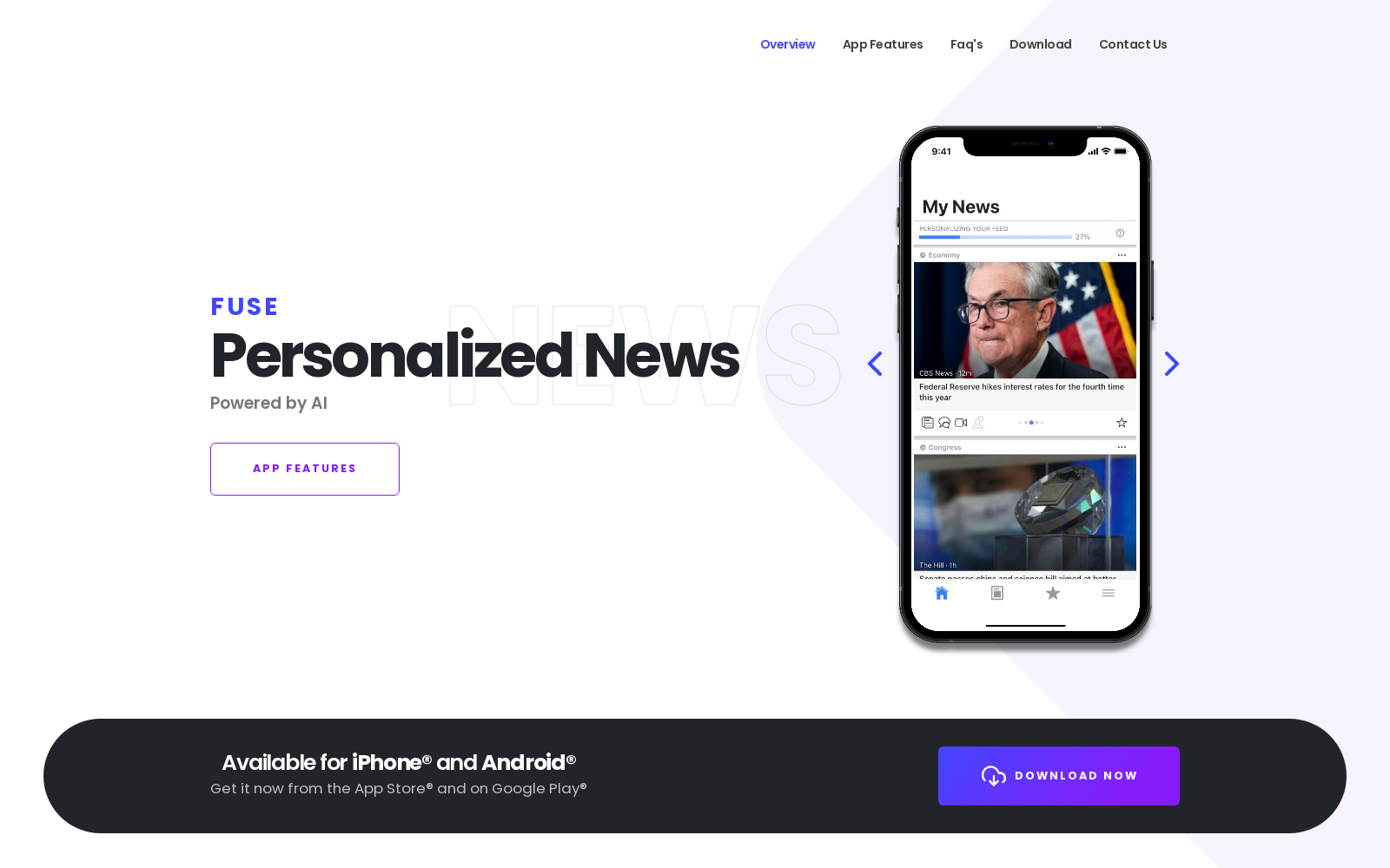 Fuse - Personalized News icon