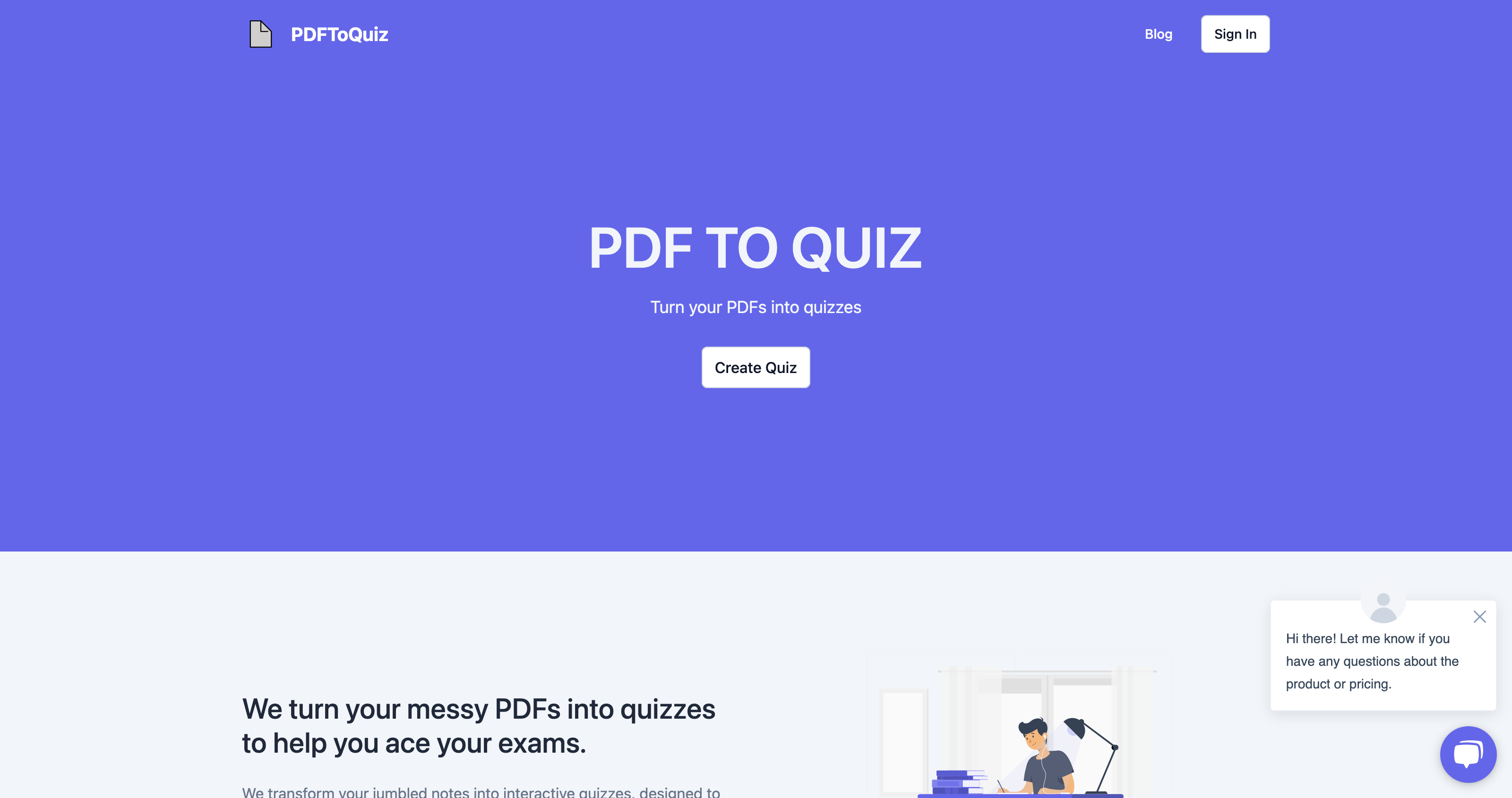 PDF To Quiz