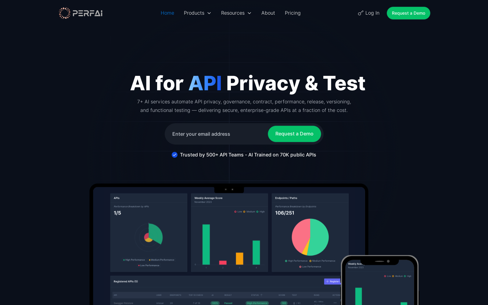 AI for API Privacy, Governance, & Test icon