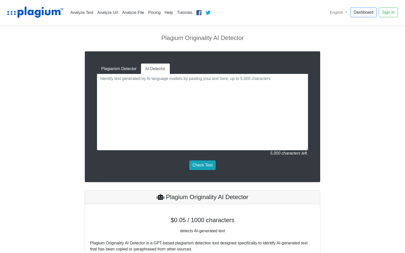 plagiarism checker & plagiarism detection