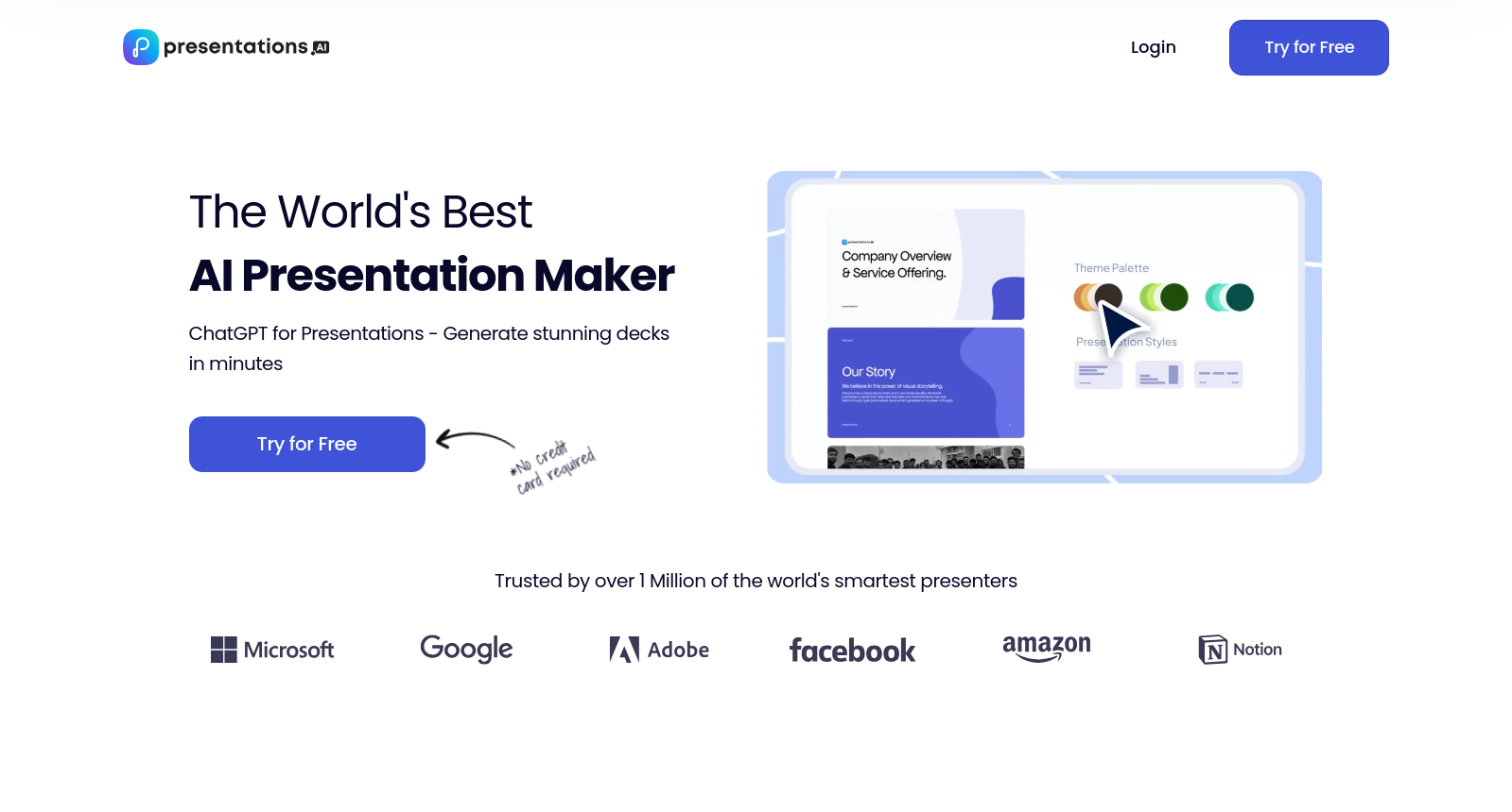 Presentations.AI - ChatGPT for Presentations