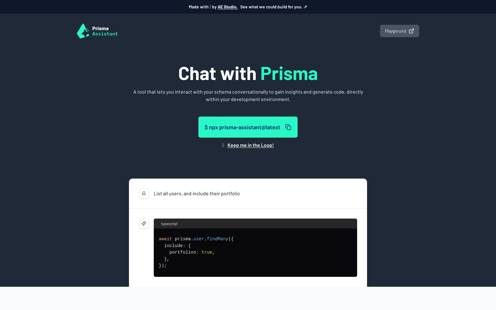 Prisma Assistant