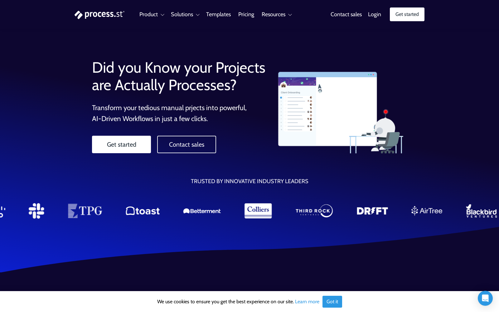 Process AI | Process Management Powered by ChatGPT & AI icon