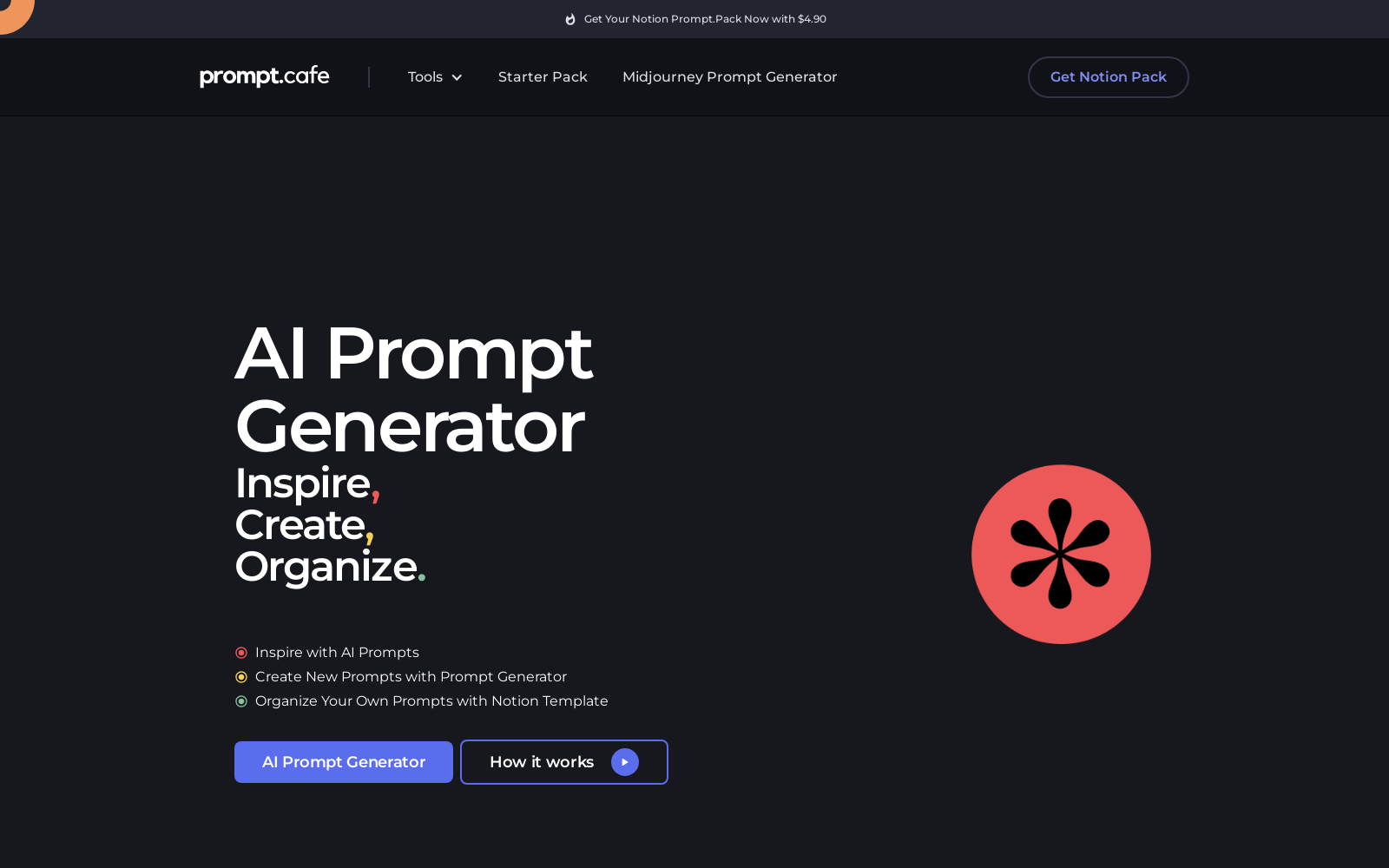 Prompt.Cafe | AI Prompt Starter Pack