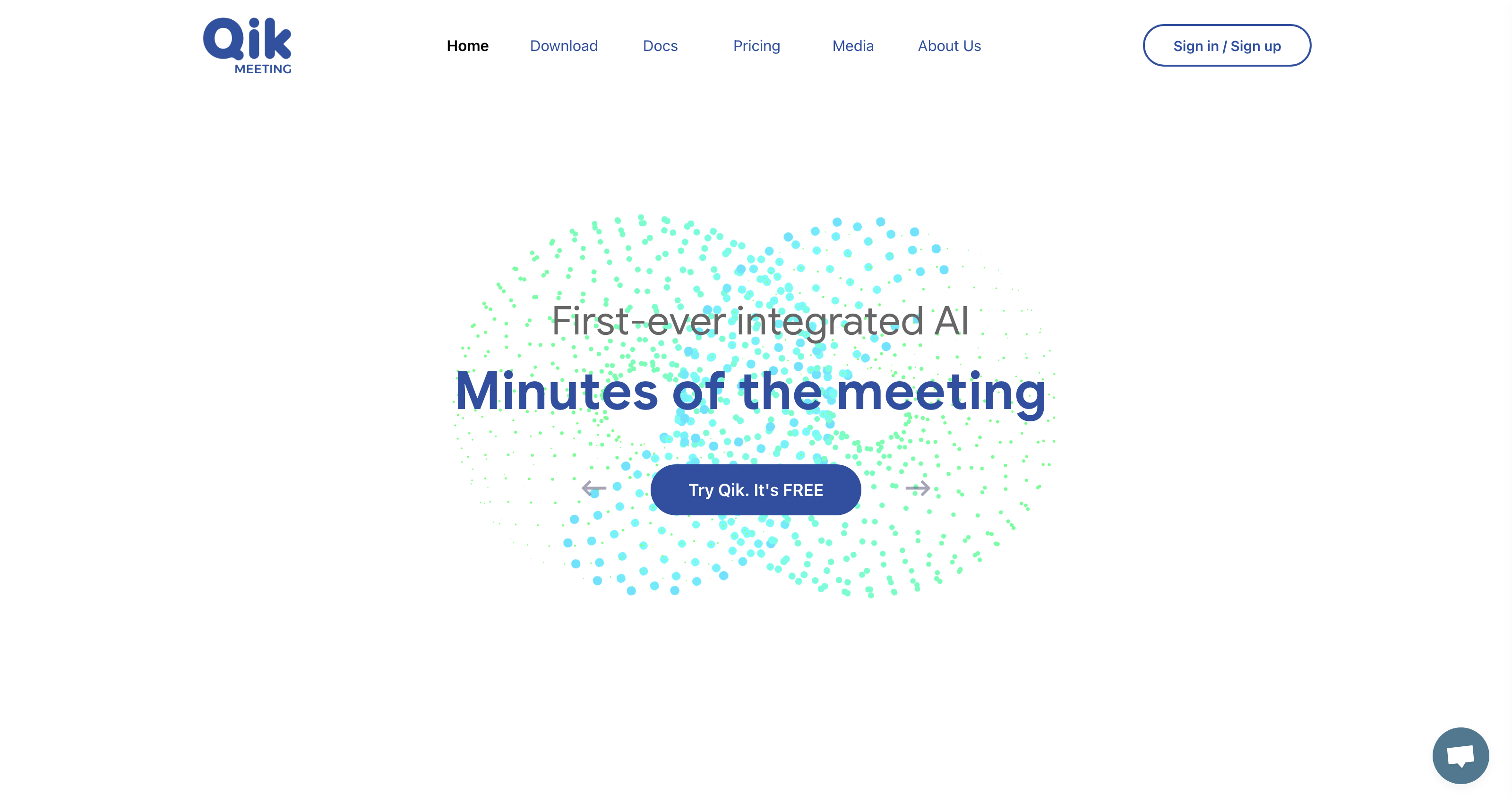 Qik - #1 Hybrid Office app - AI minutes of the meeting