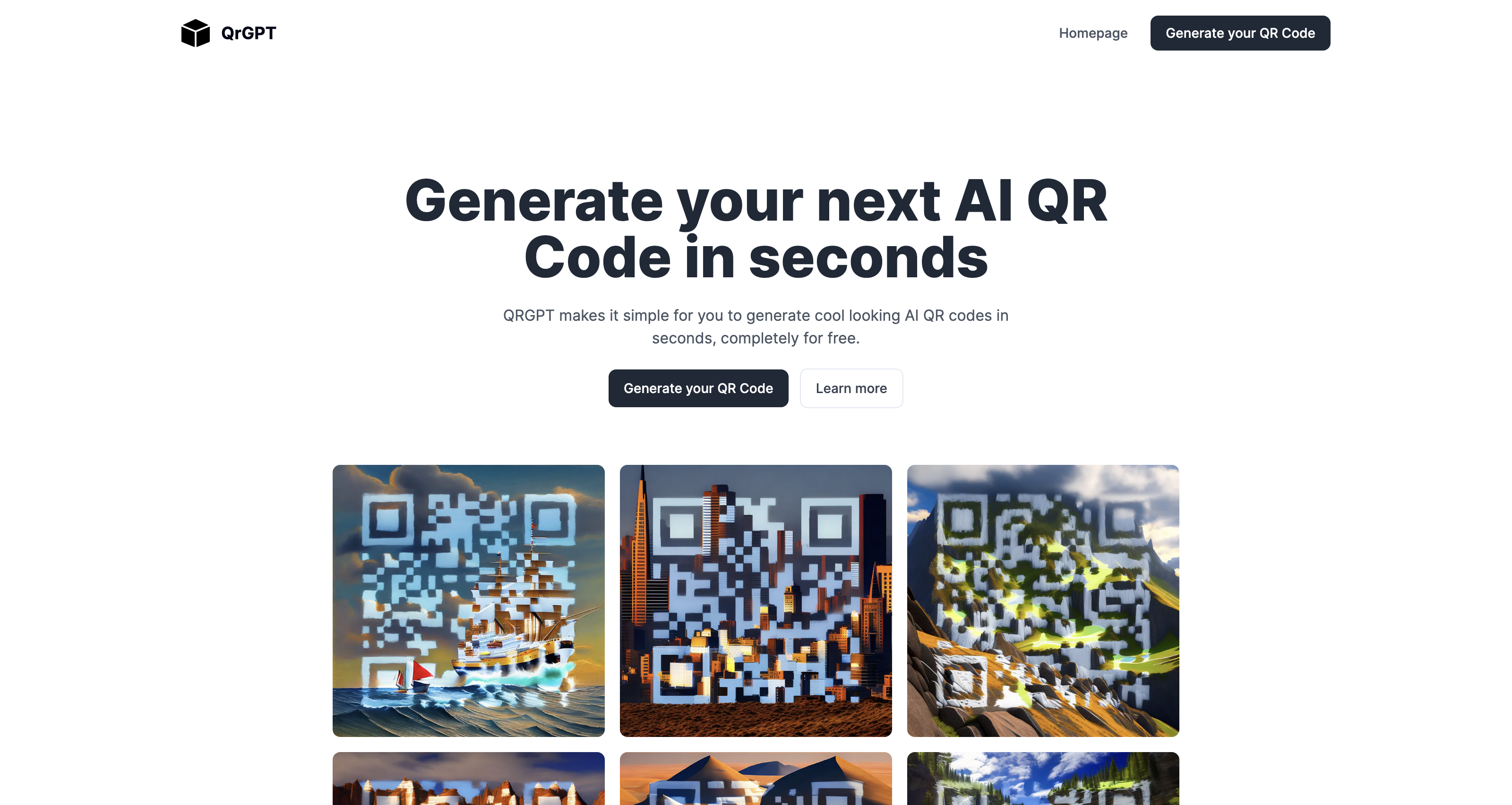QrGPT - QR Code Generator