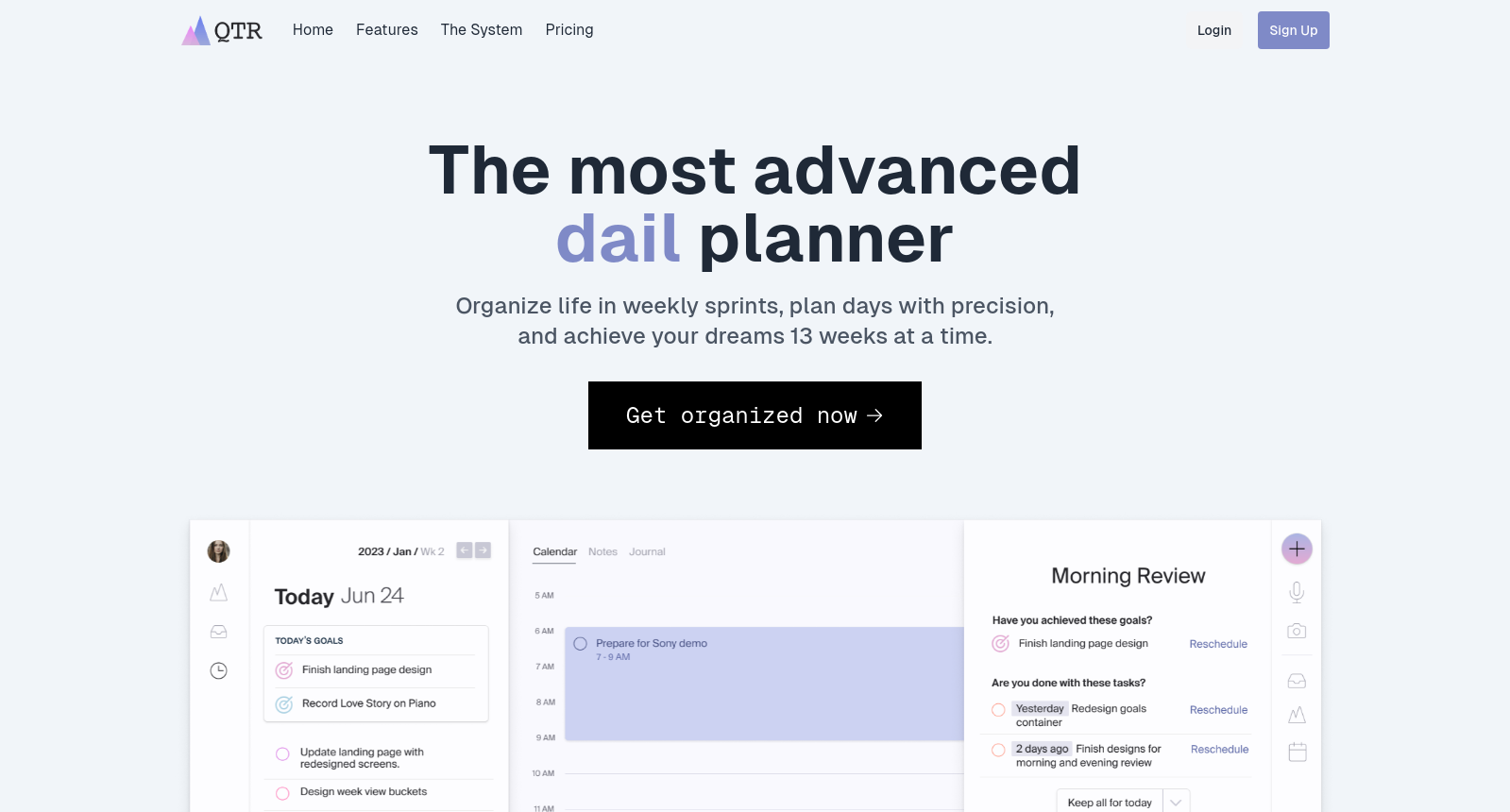 QTR – The Most Advanced Productivity Planner icon