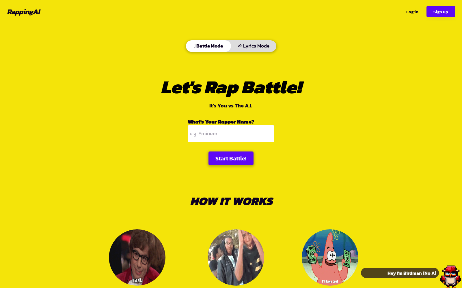 RappingAI - The AI Rap Battle Simulator icon