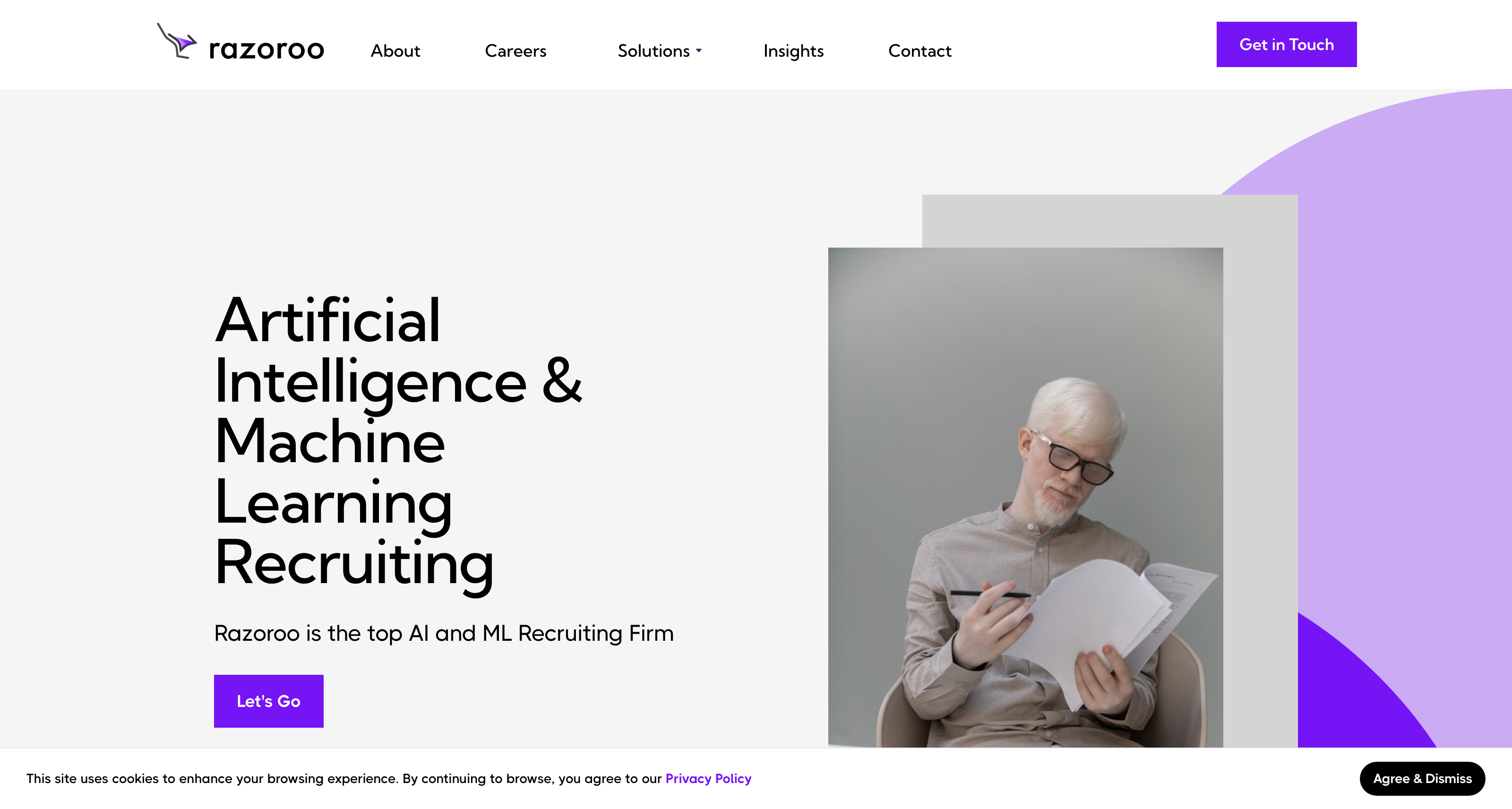 AI and Machine Learning Recruiting Company icon