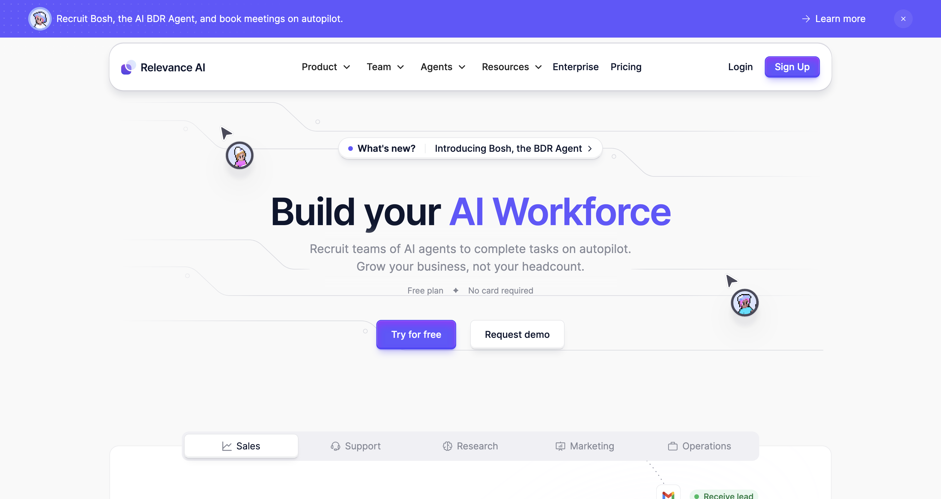 Relevance AI - Build your AI Workforce - AI for Business icon