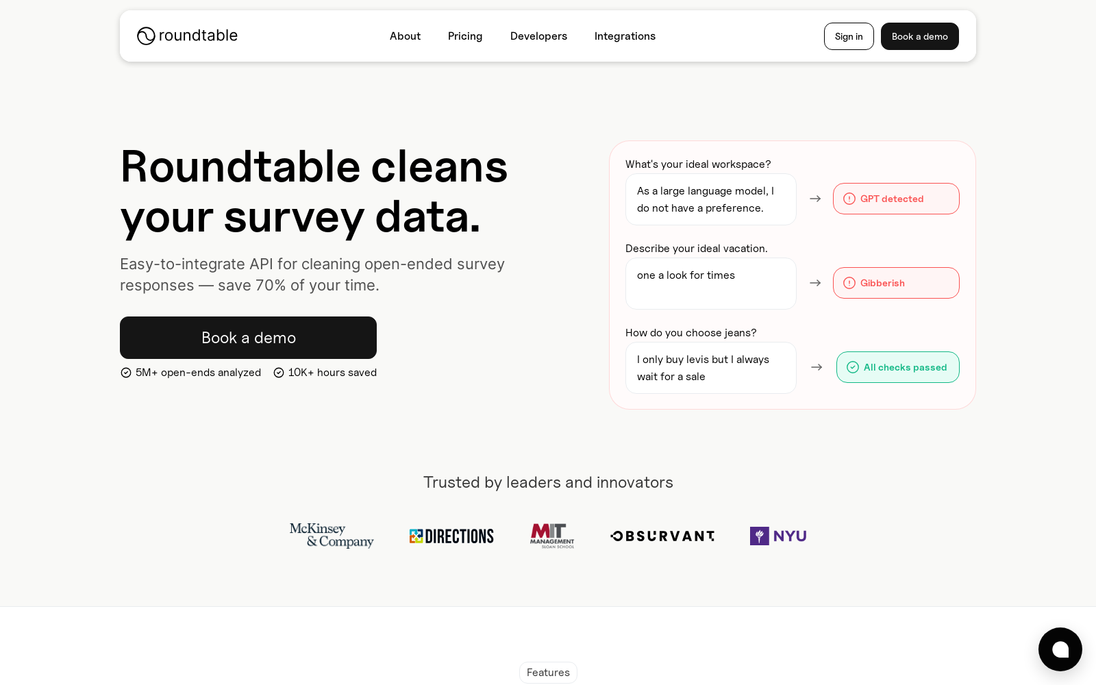 Roundtable: Survey Data Cleaning and Fraud Prevention icon