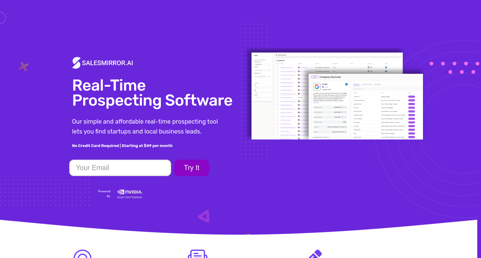 Landing Page Relaunch | SalesMirror.ai icon