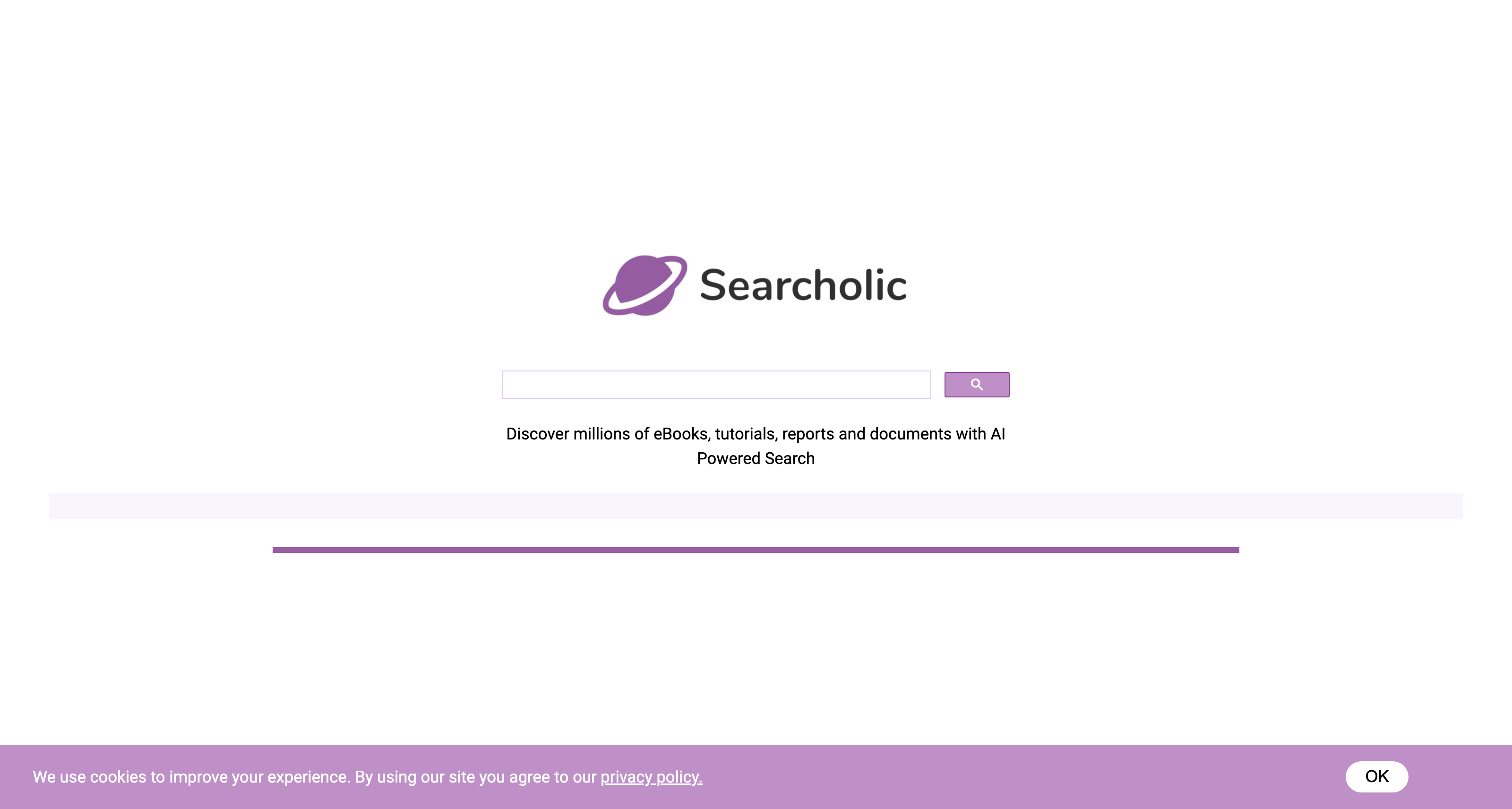 Searcholic - AI Powered Search Engine For eBooks & Documents icon