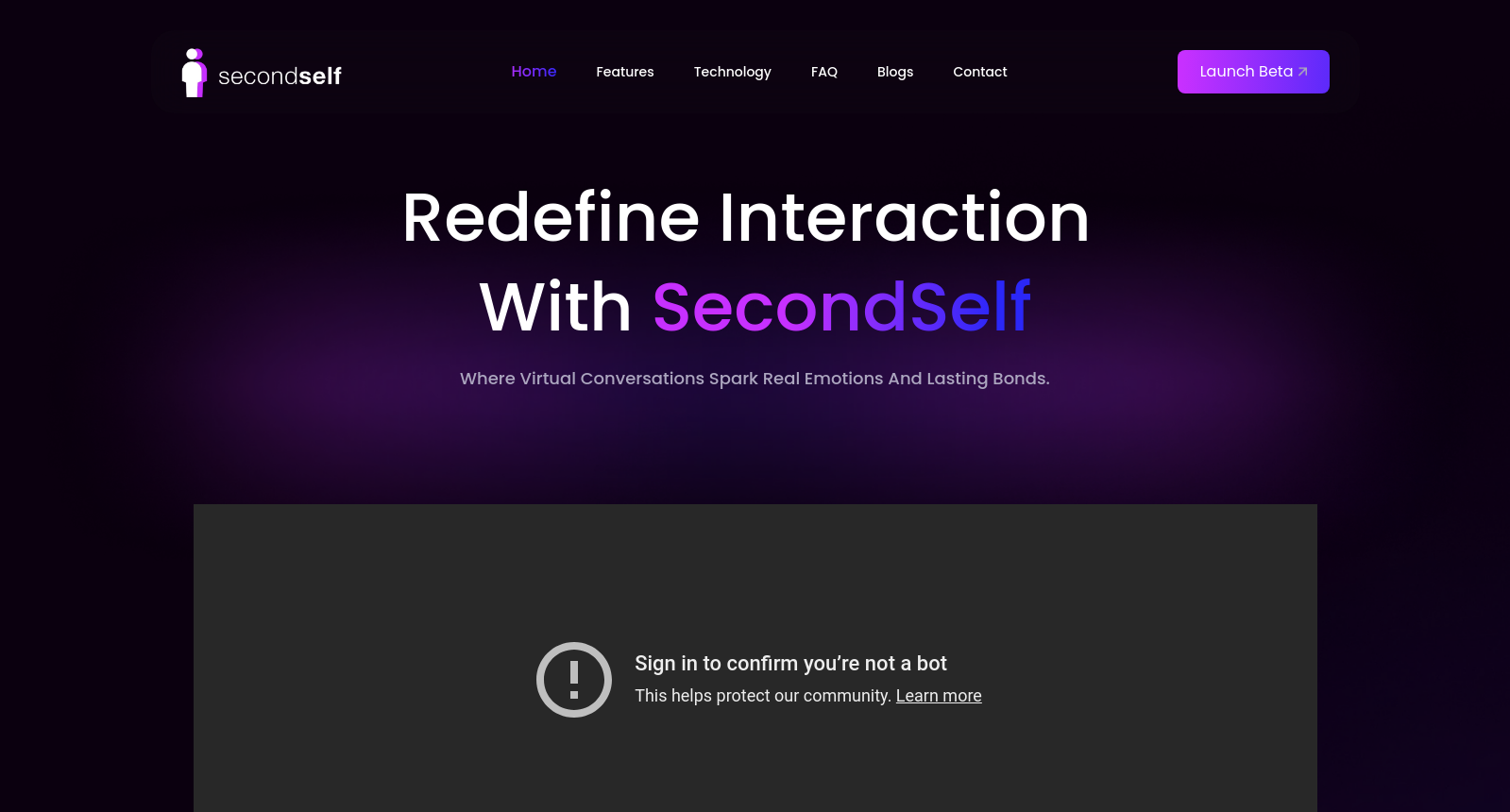 SecondSelf: Where Fans and Creators Connect Like Never Before icon