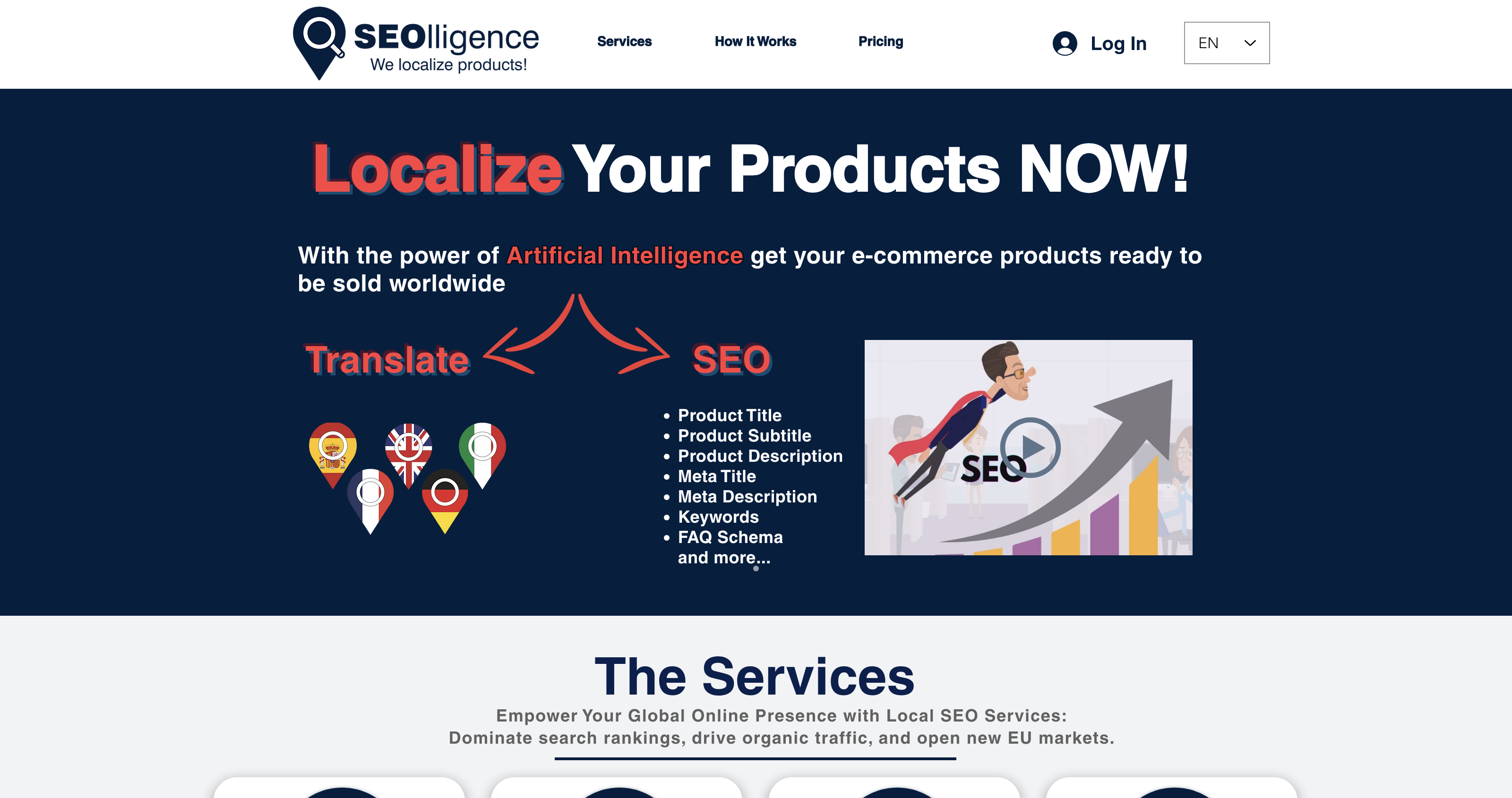 SEOlligence | AI SEO & Translation for ecommerce