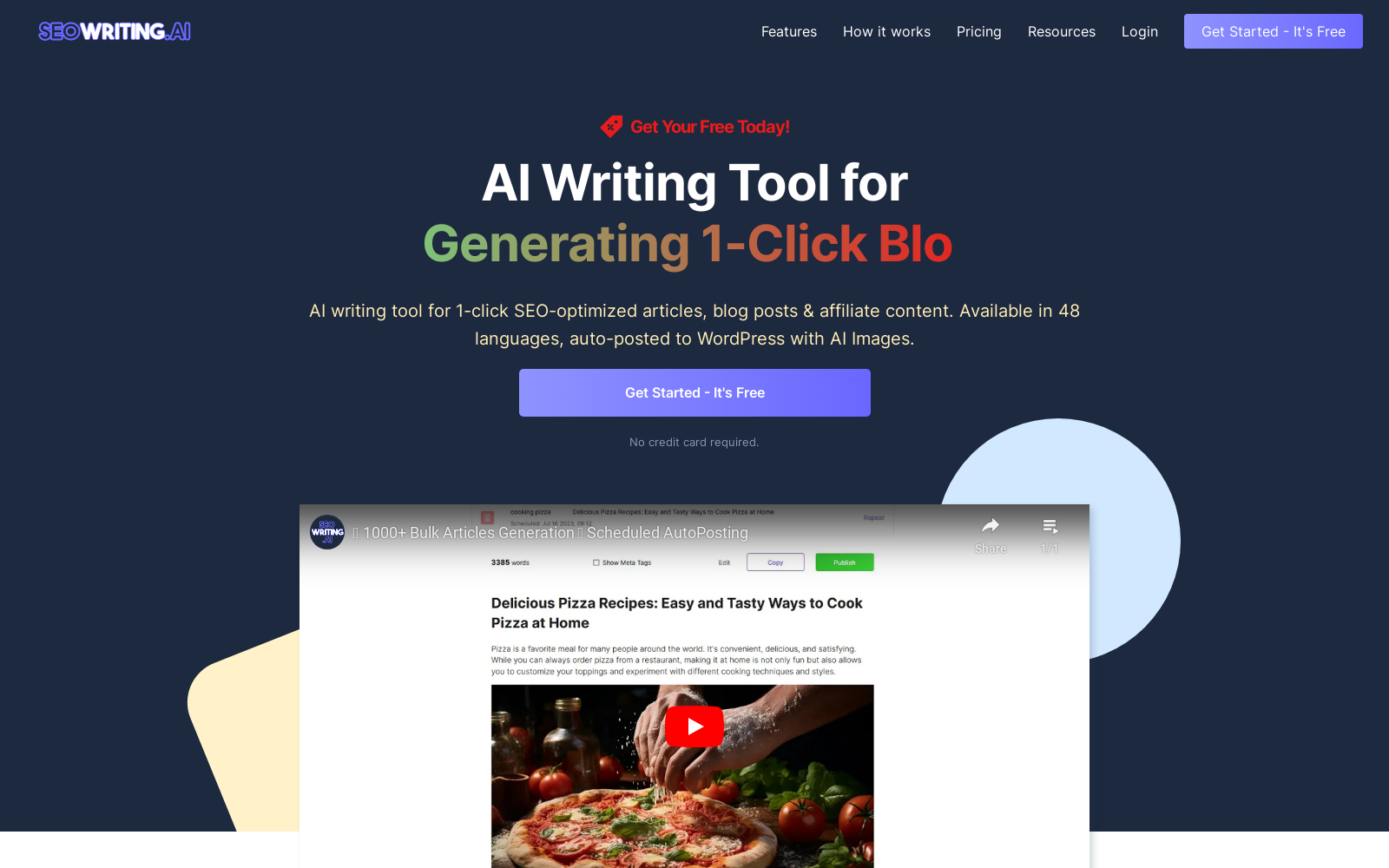 SEO WRITING - AI Writing Tool for 1-Click SEO Articles icon