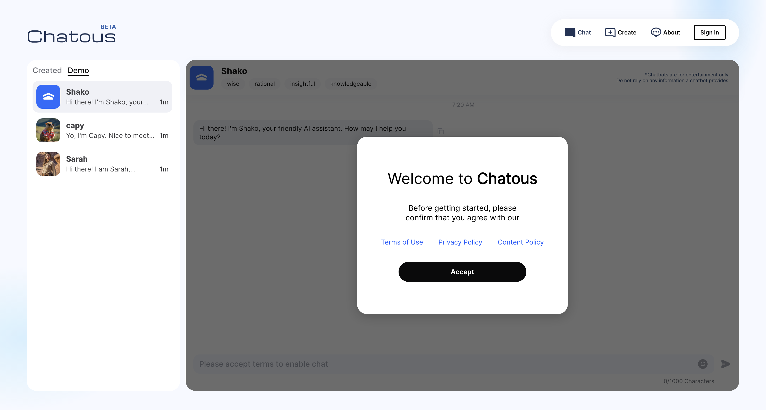Chatous icon
