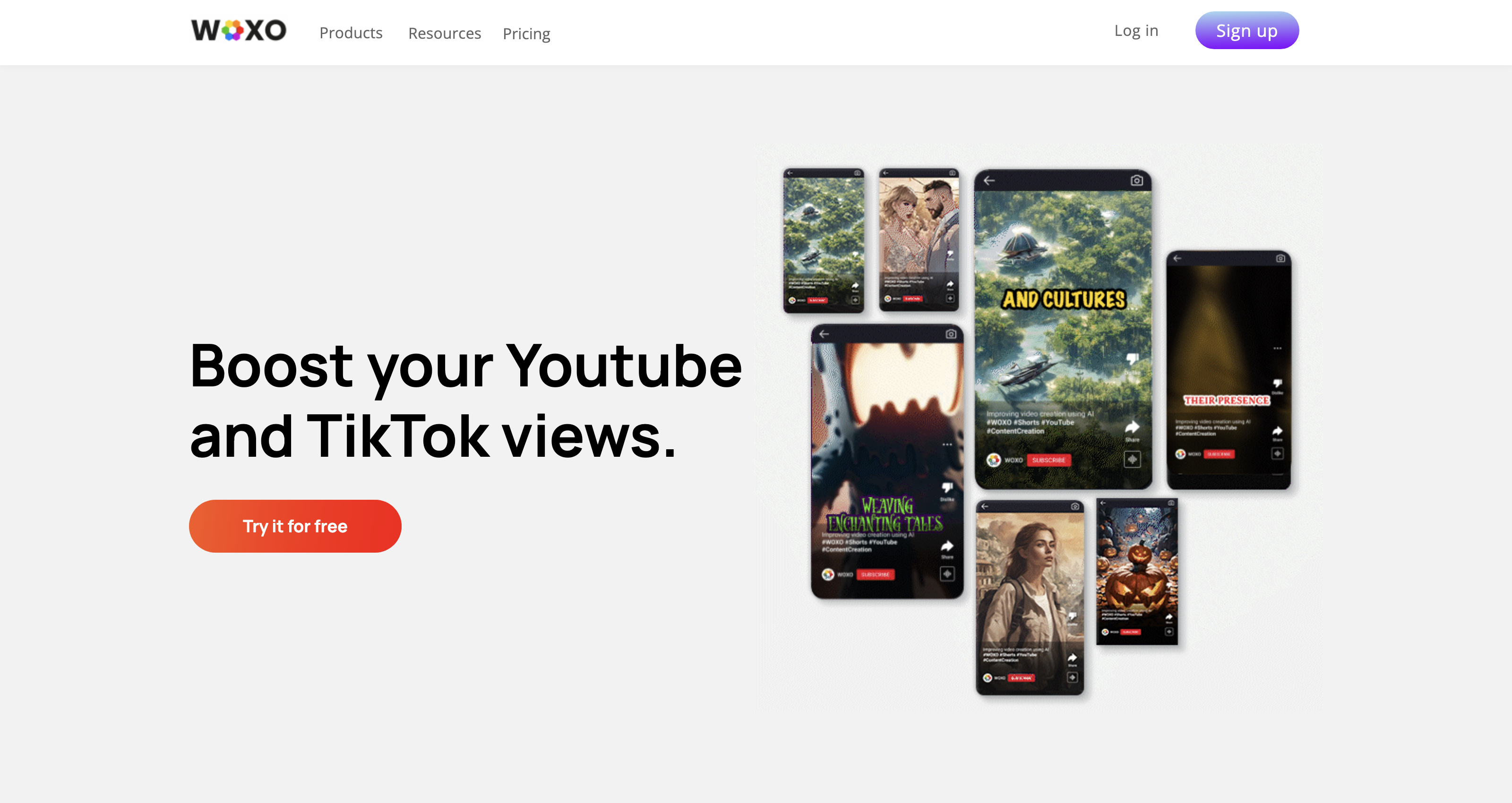 WOXO: AI Video Generator for Social Content icon