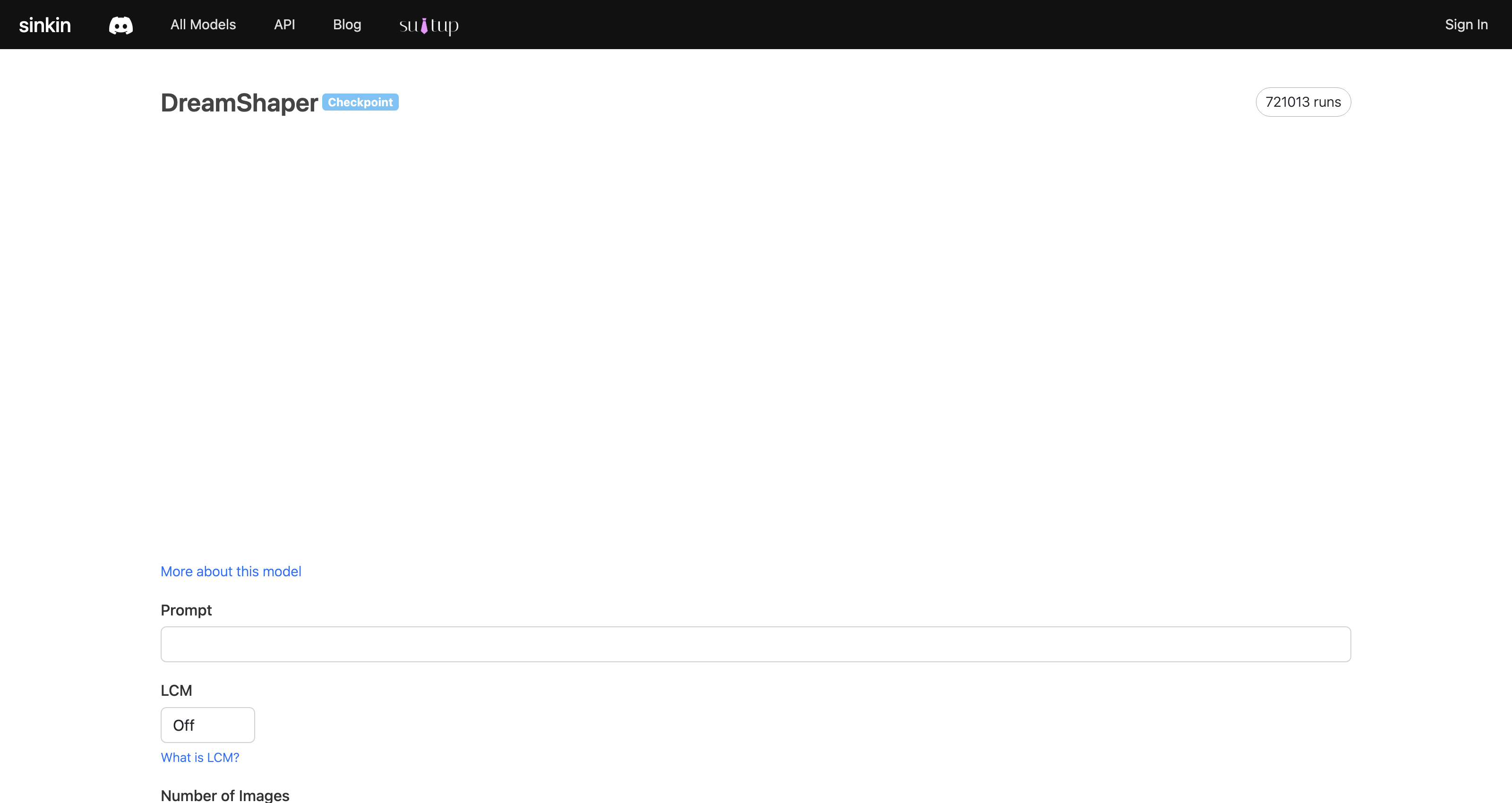 Sink In: Stable Diffusion AI image generator icon