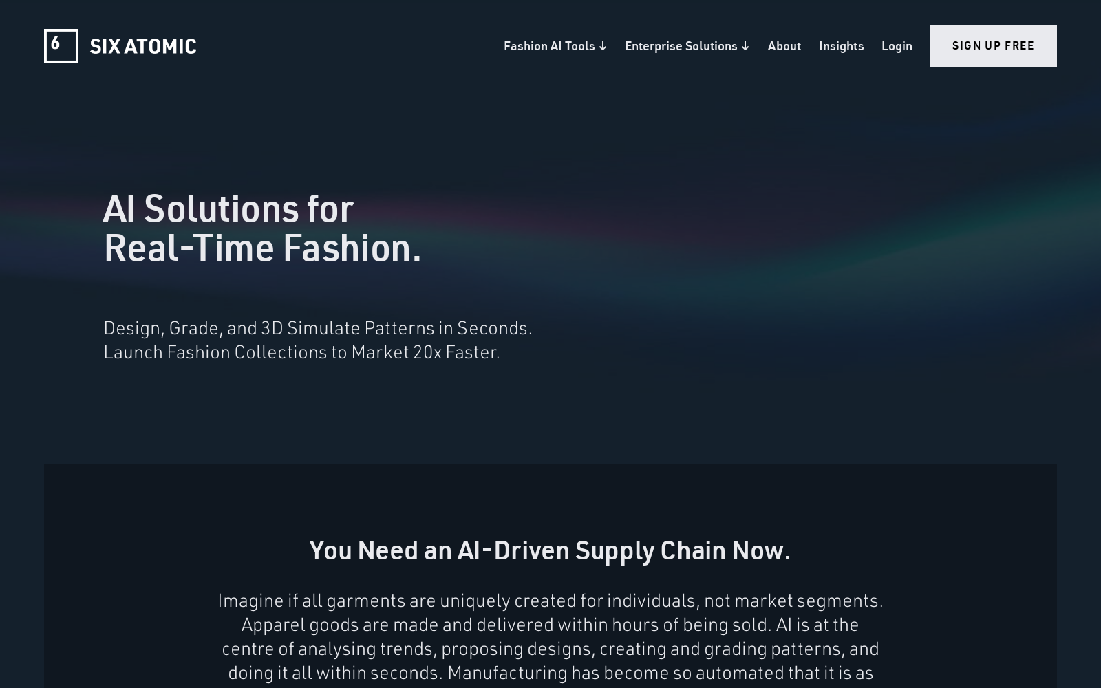 Six Atomic—AI-Driven Apparel Supply Chain Solutions