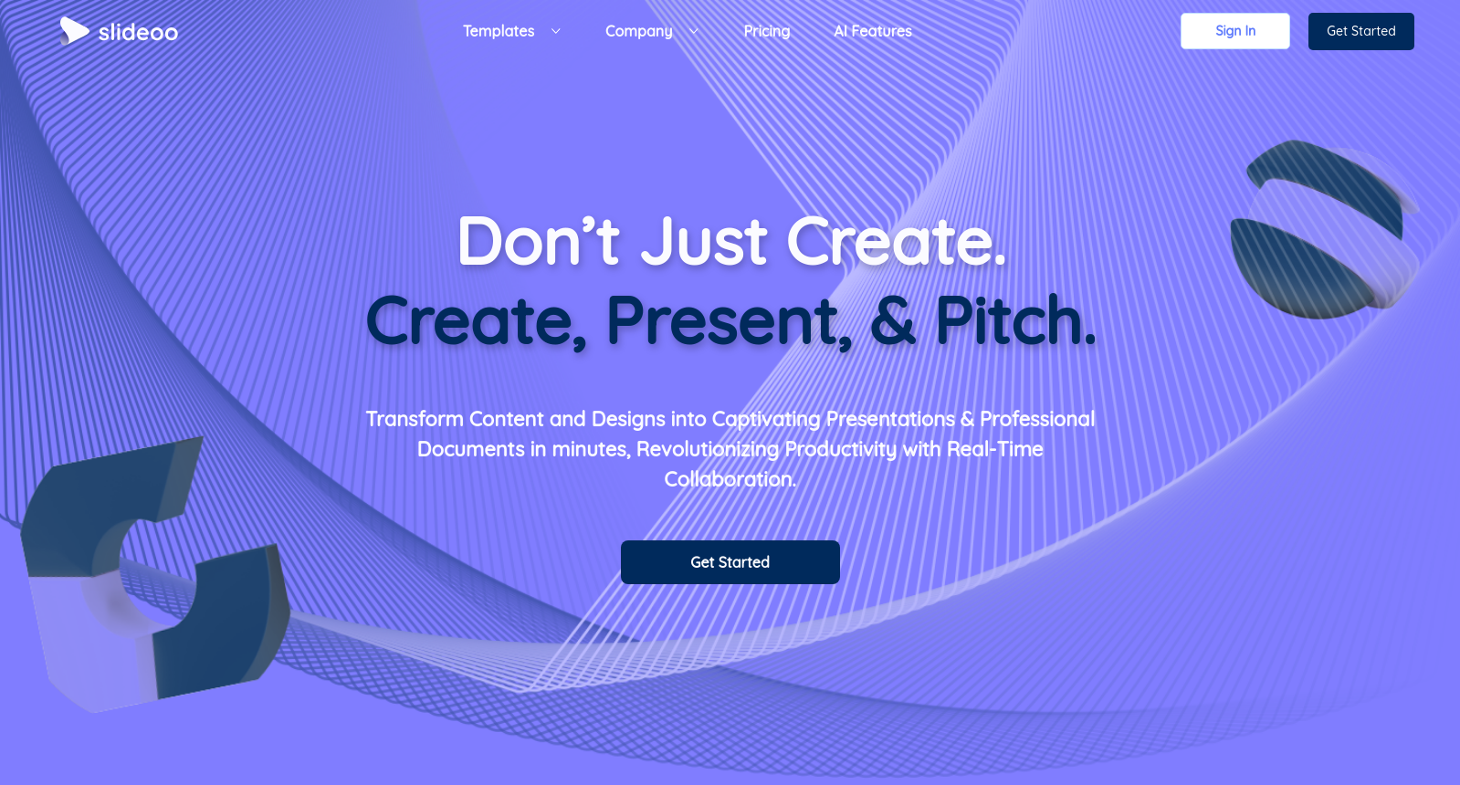 Slideoo: AI-powered tool for Presentations and Documents