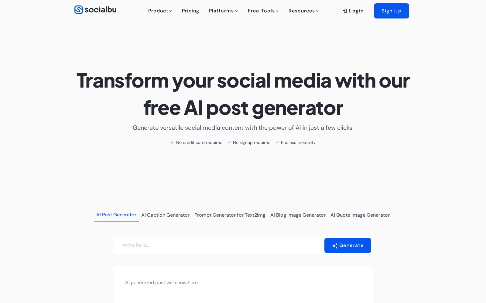 Generate Social Media Posts with AI icon