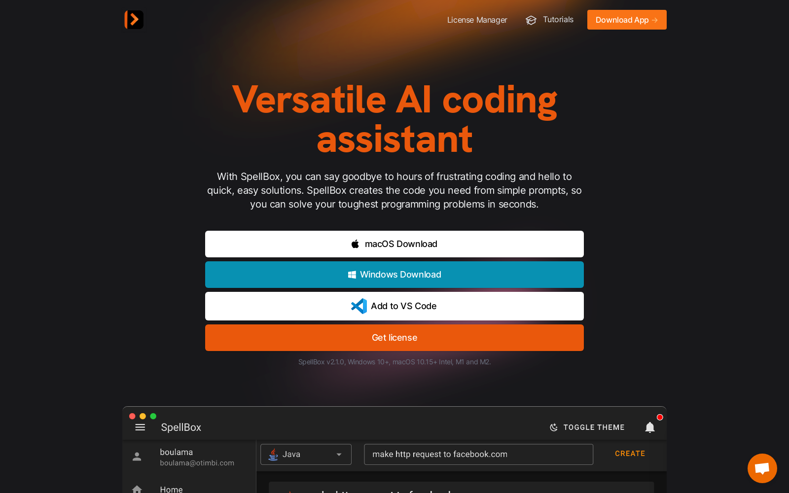 SpellBox - AI programming assistant icon