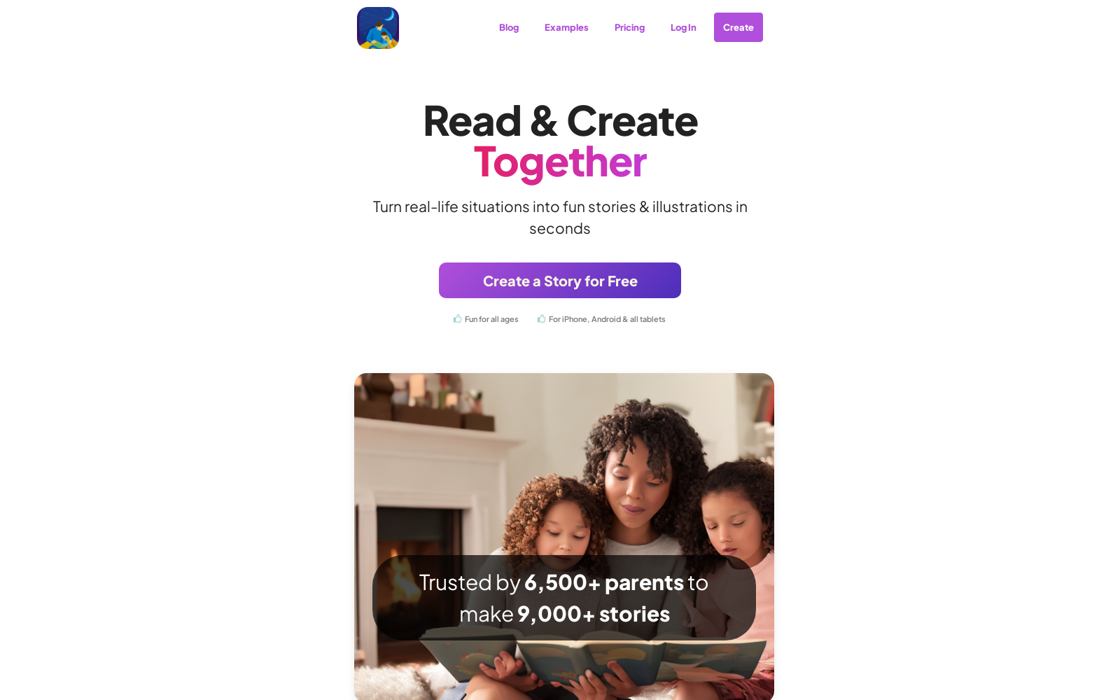 StoriesForKids.ai: Personalized Kid's Books using AI